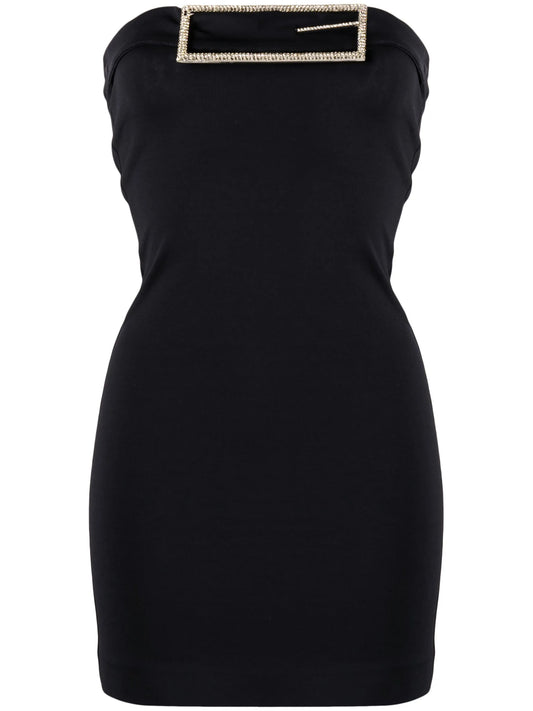 buckle-detail minidress