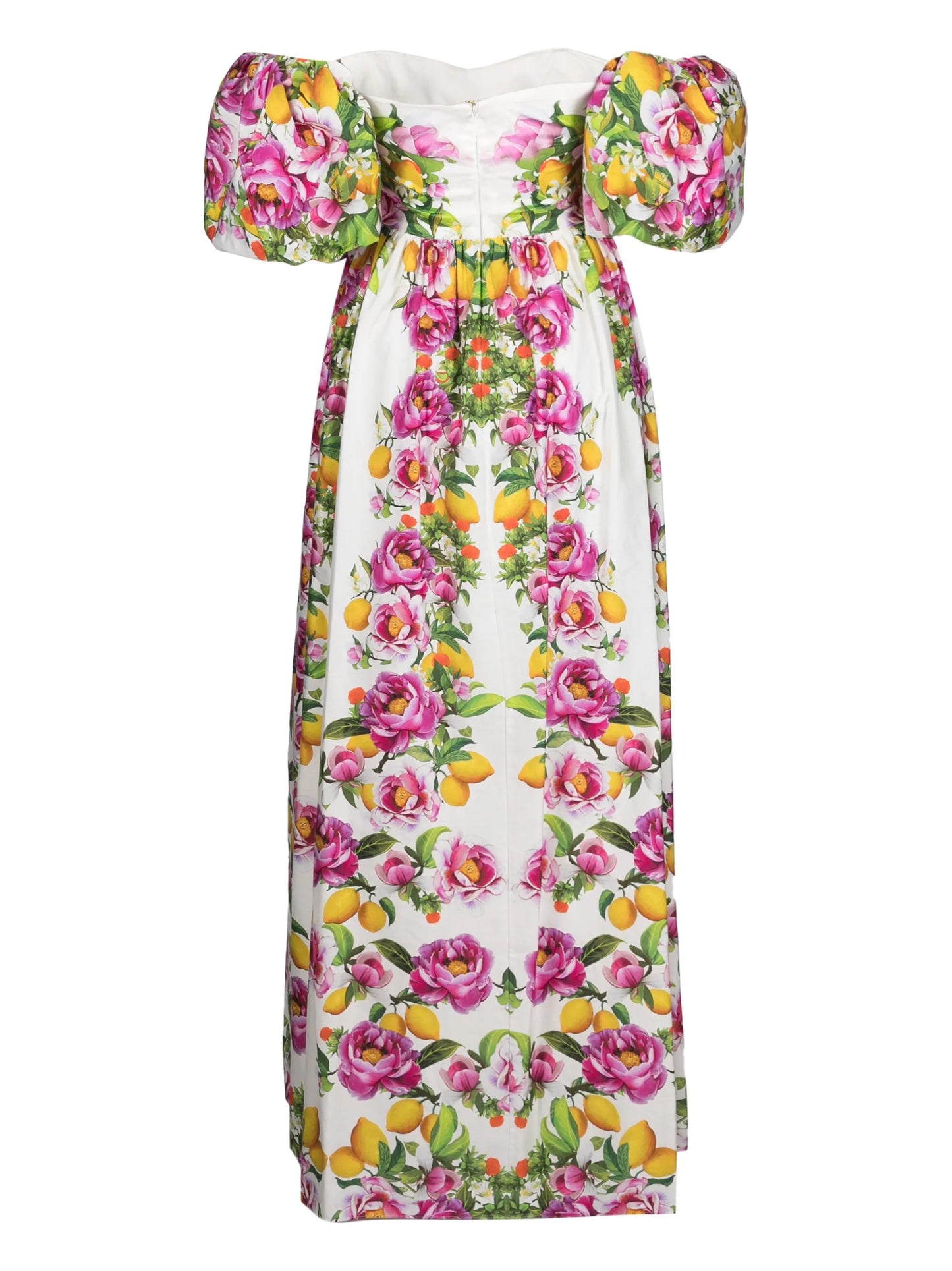 Juliet off-shoulder puff-sleeve dress