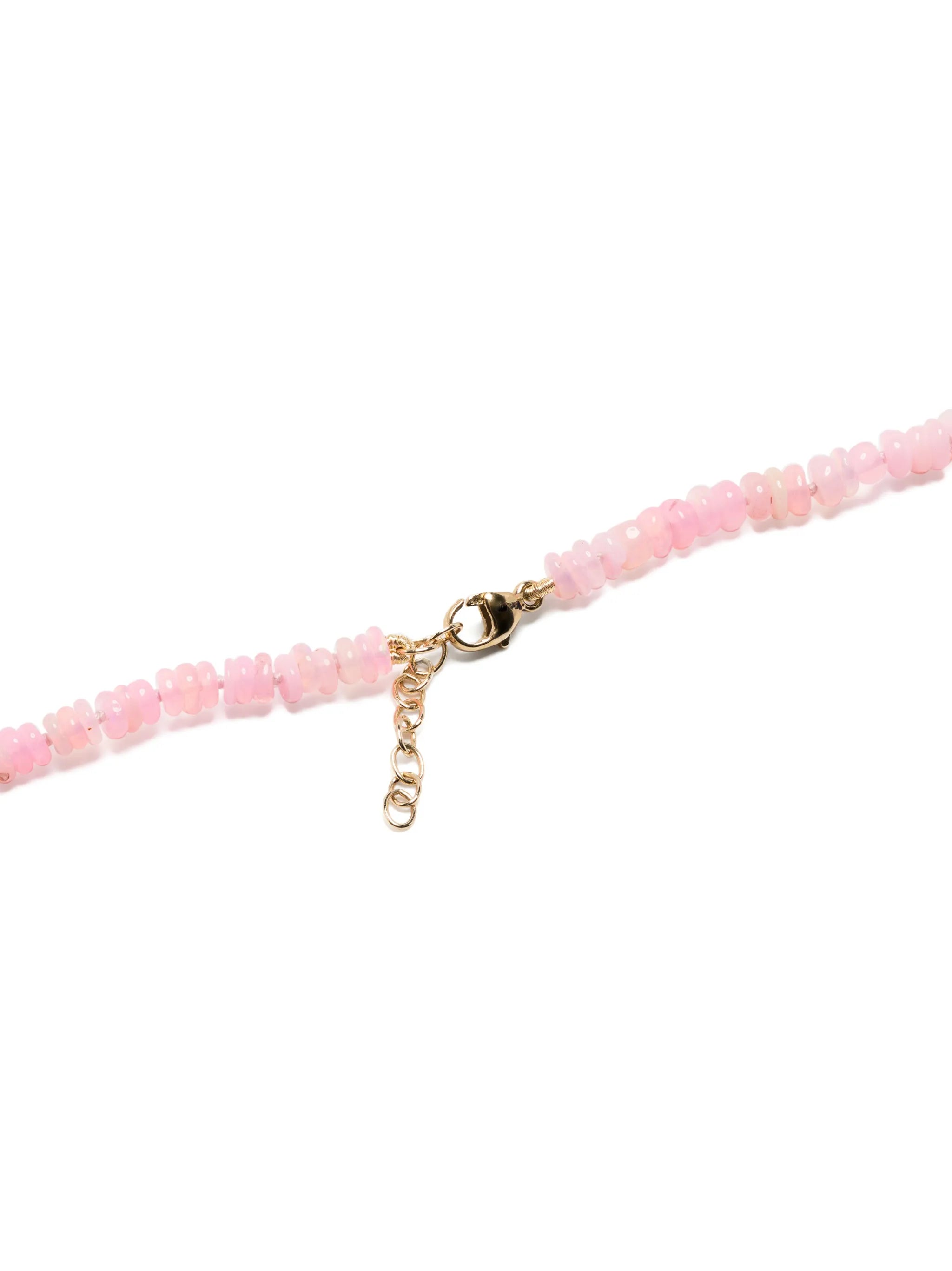 14kt yellow gold Atlas opal necklace