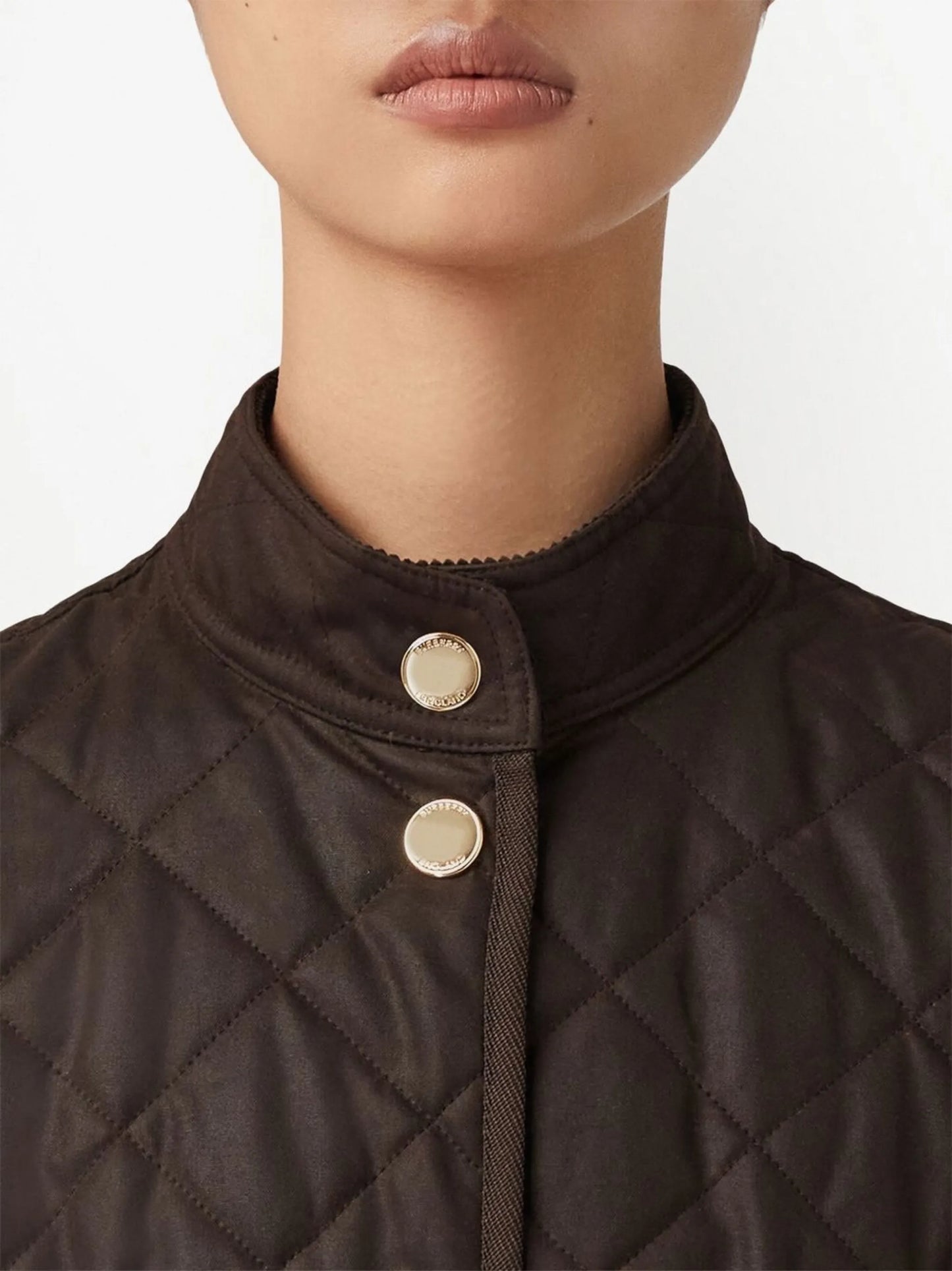 belted quilted jacket