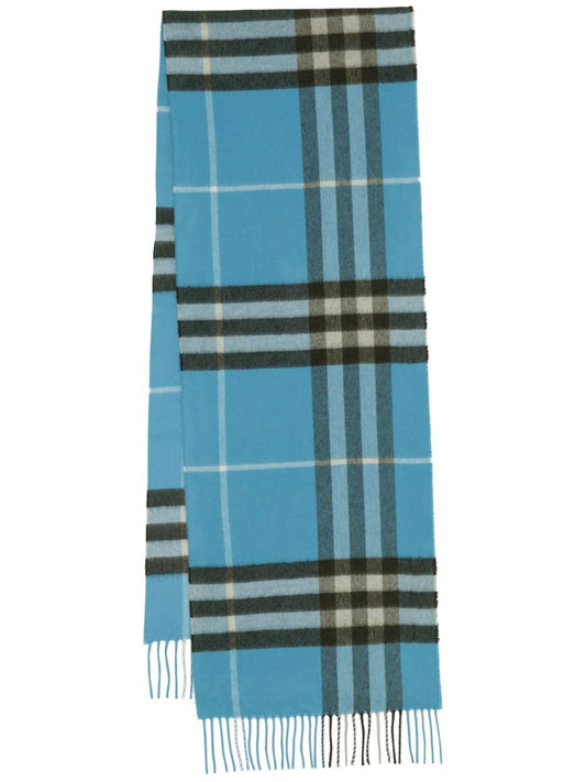 Classic Check cashmere scarf