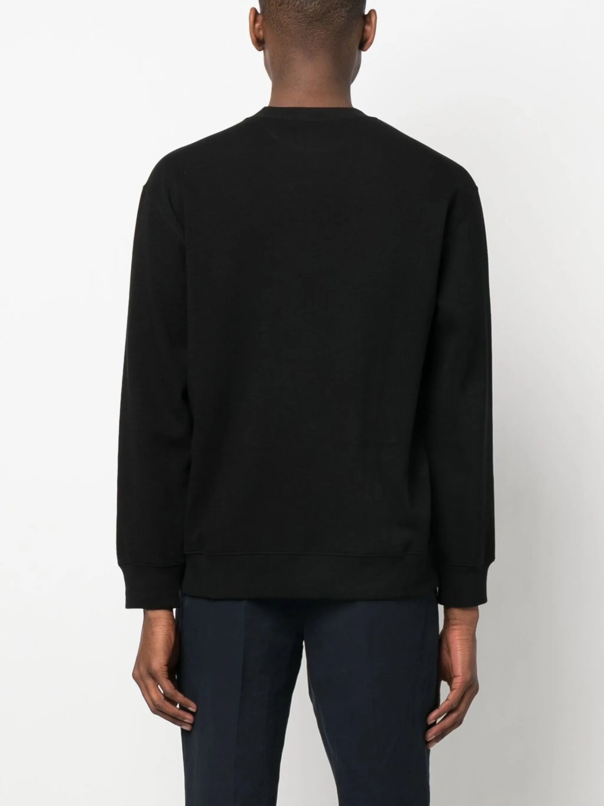 long-sleeved cotton jumper