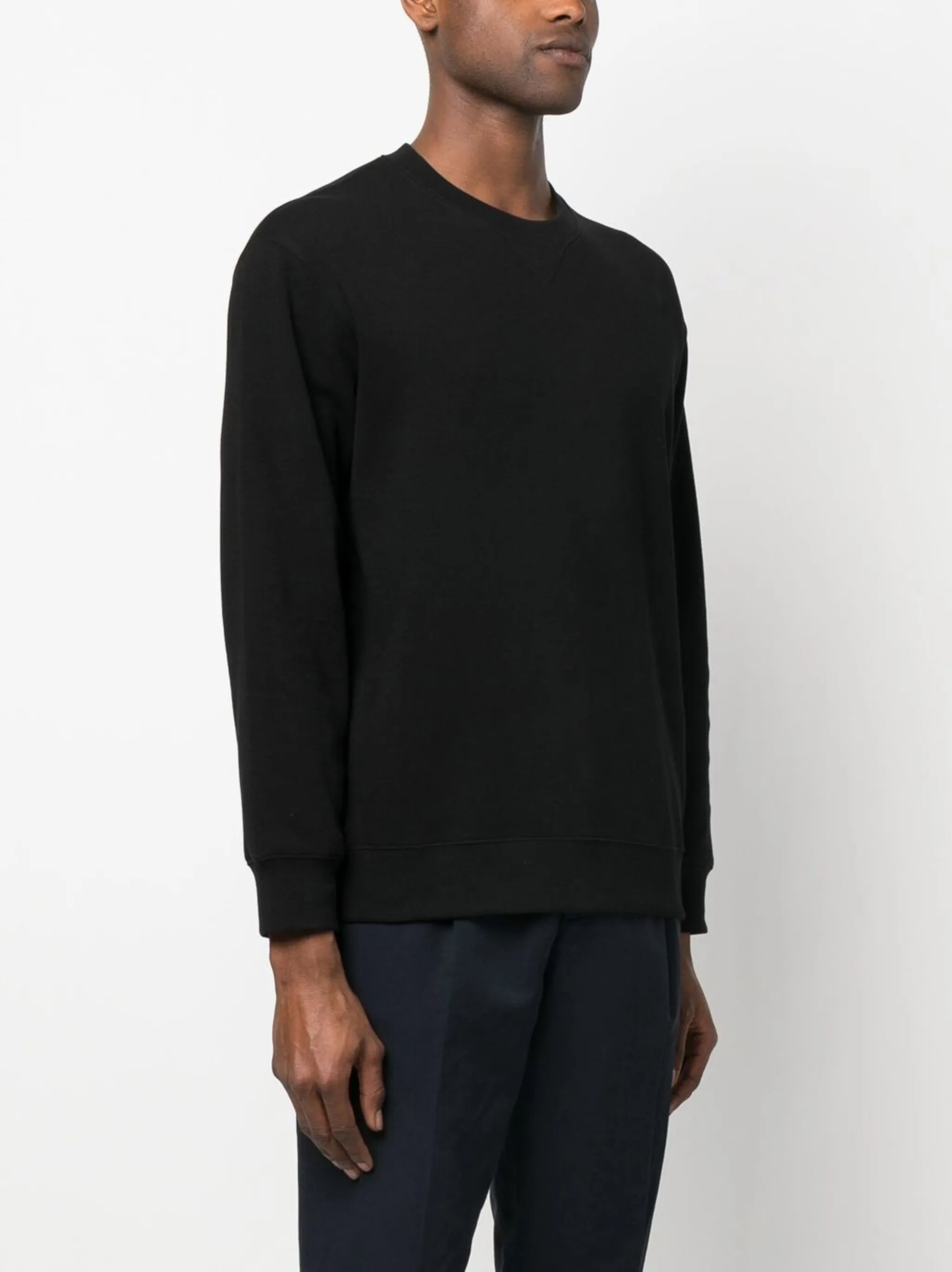 long-sleeved cotton jumper