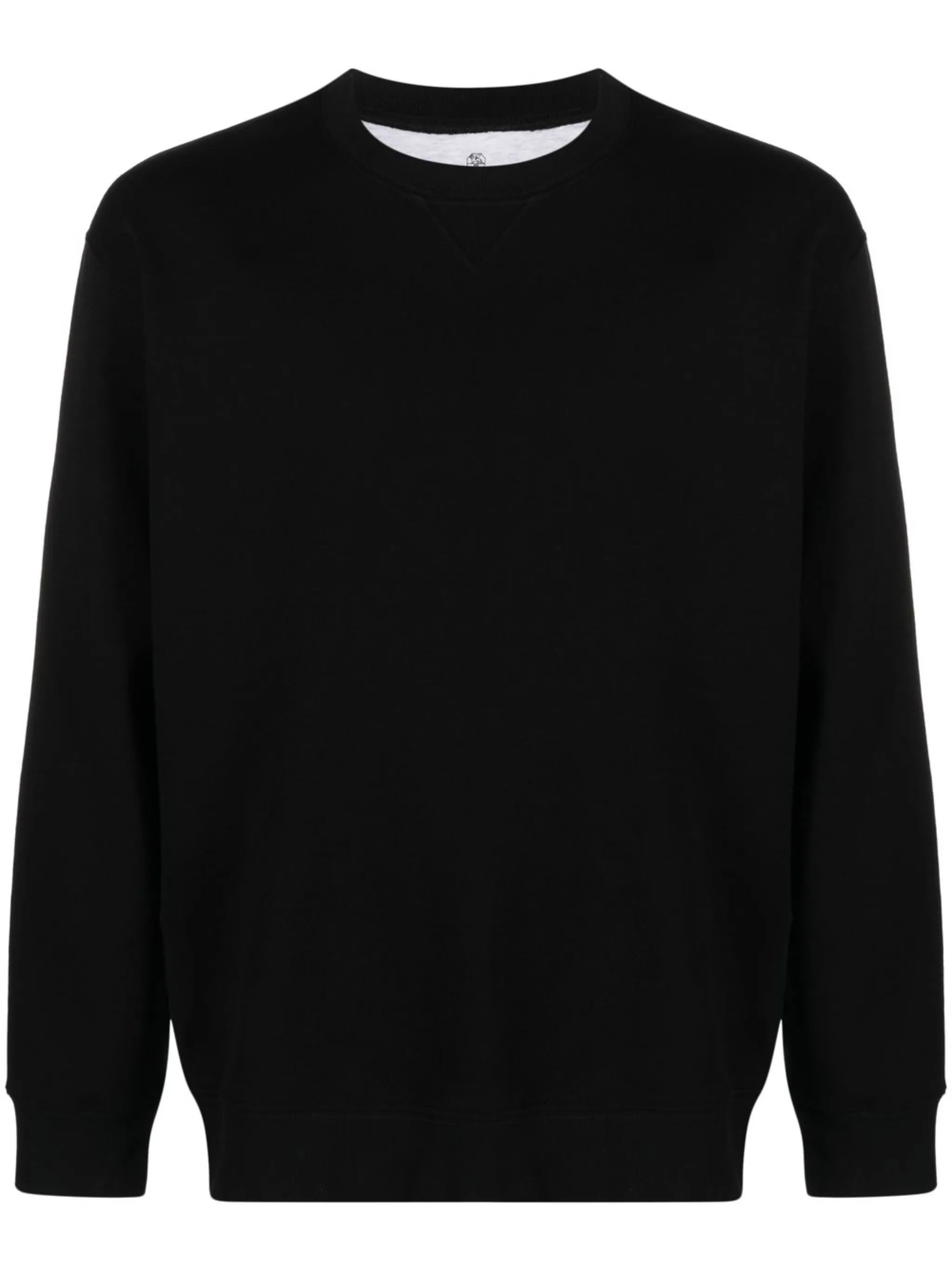 long-sleeved cotton jumper