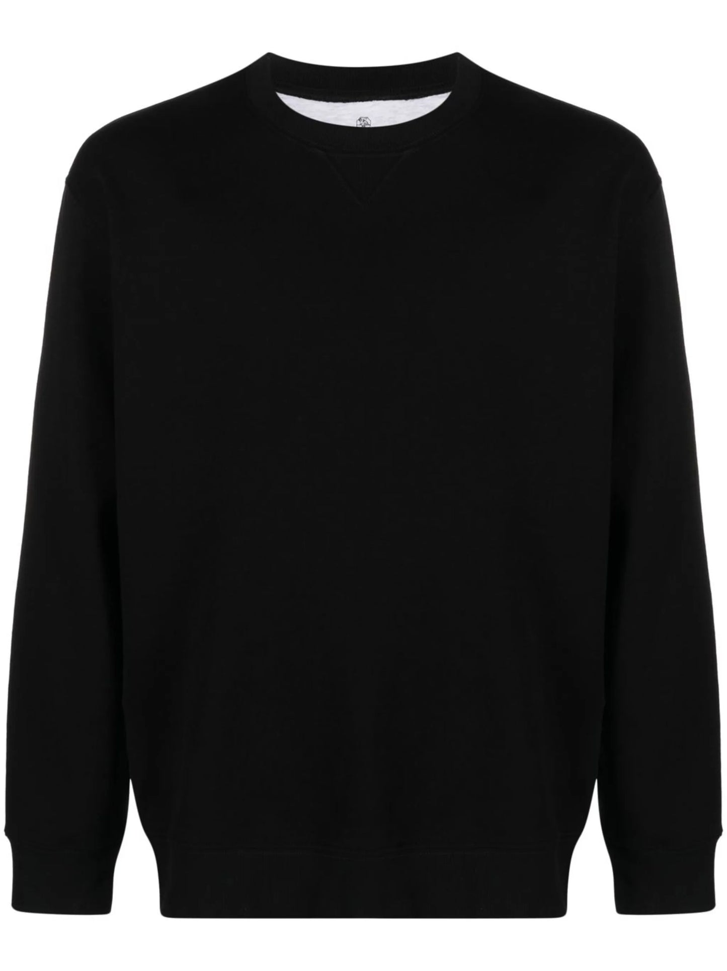 long-sleeved cotton jumper