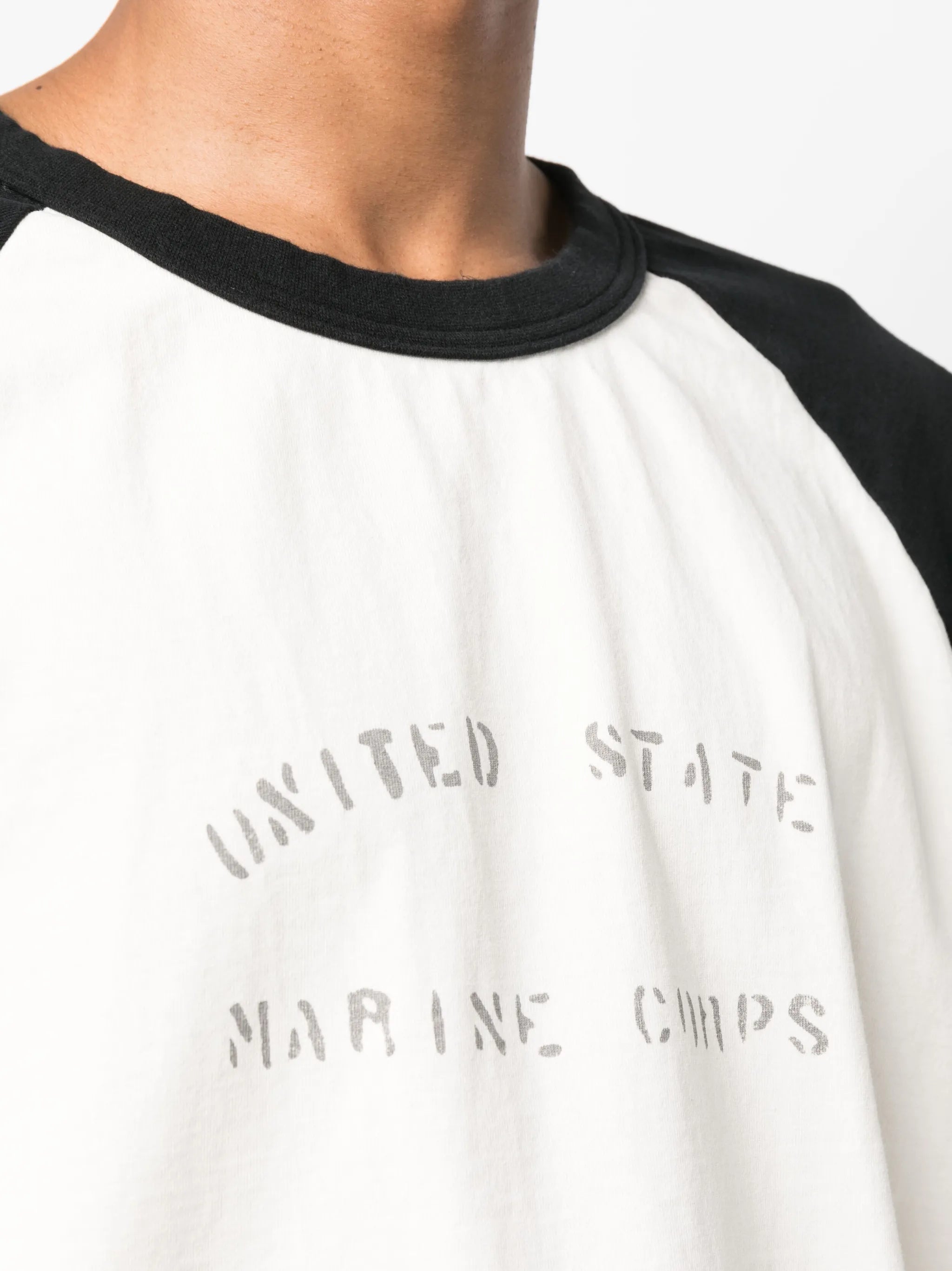 graphic-print cotton baseball T-shirt