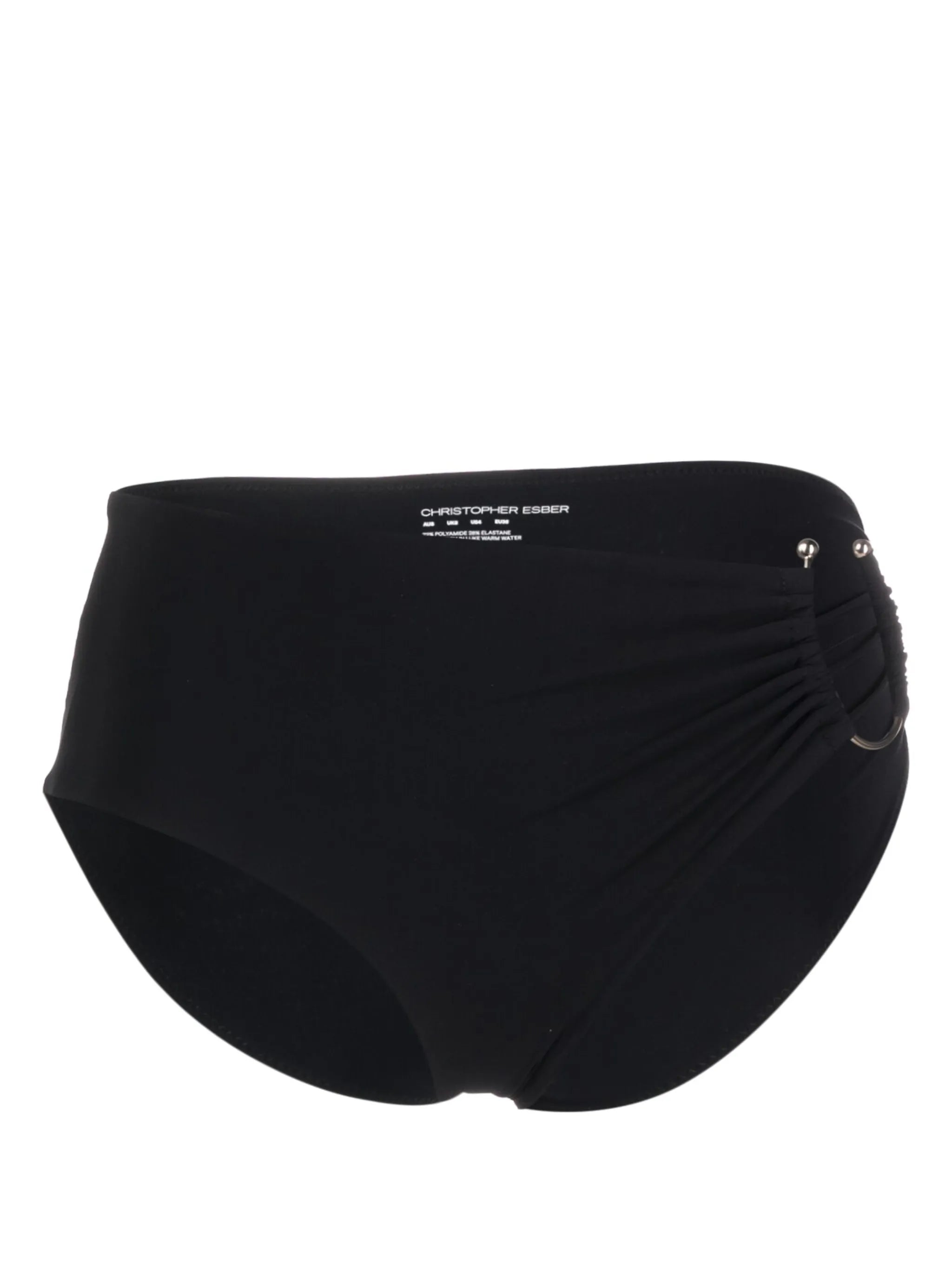 U-Prong cut-out bikini bottoms