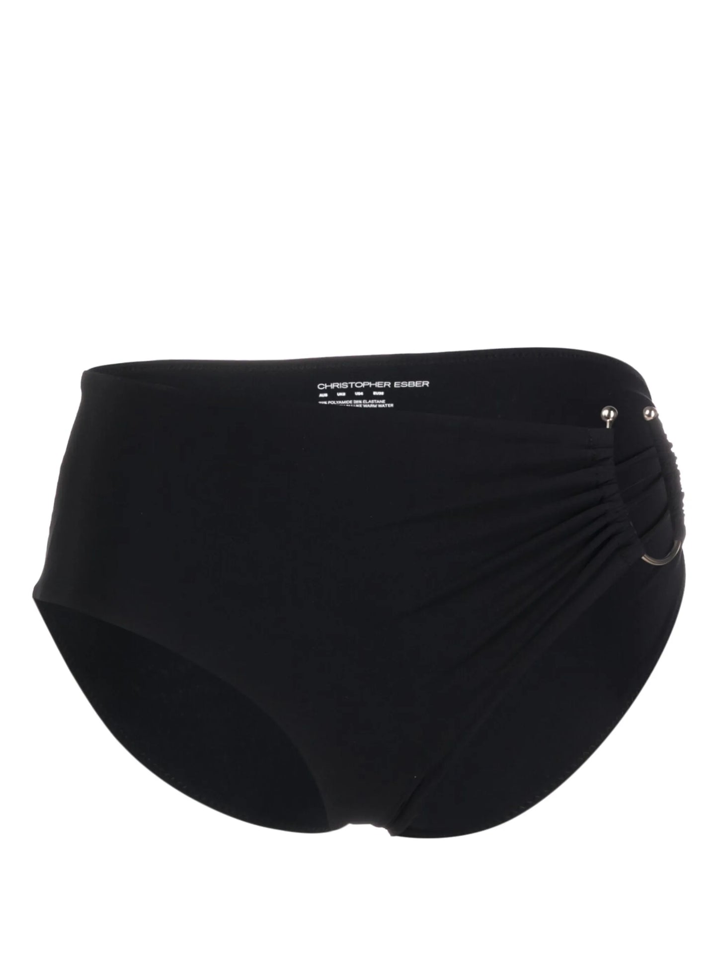 U-Prong cut-out bikini bottoms