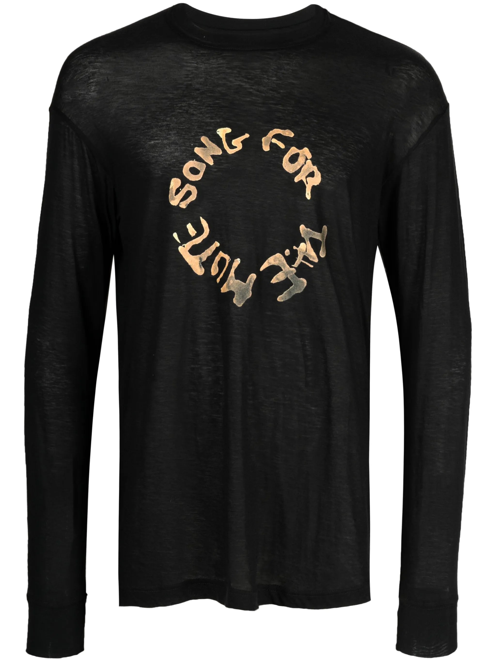 logo-print cotton-blend T-shirt