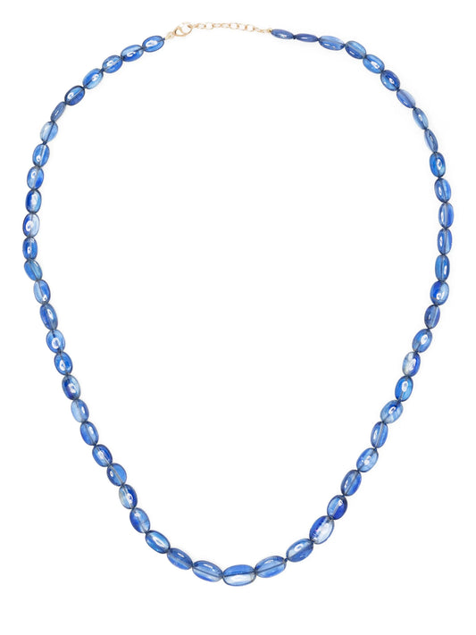 14kt yellow gold Arizona kyanite necklace