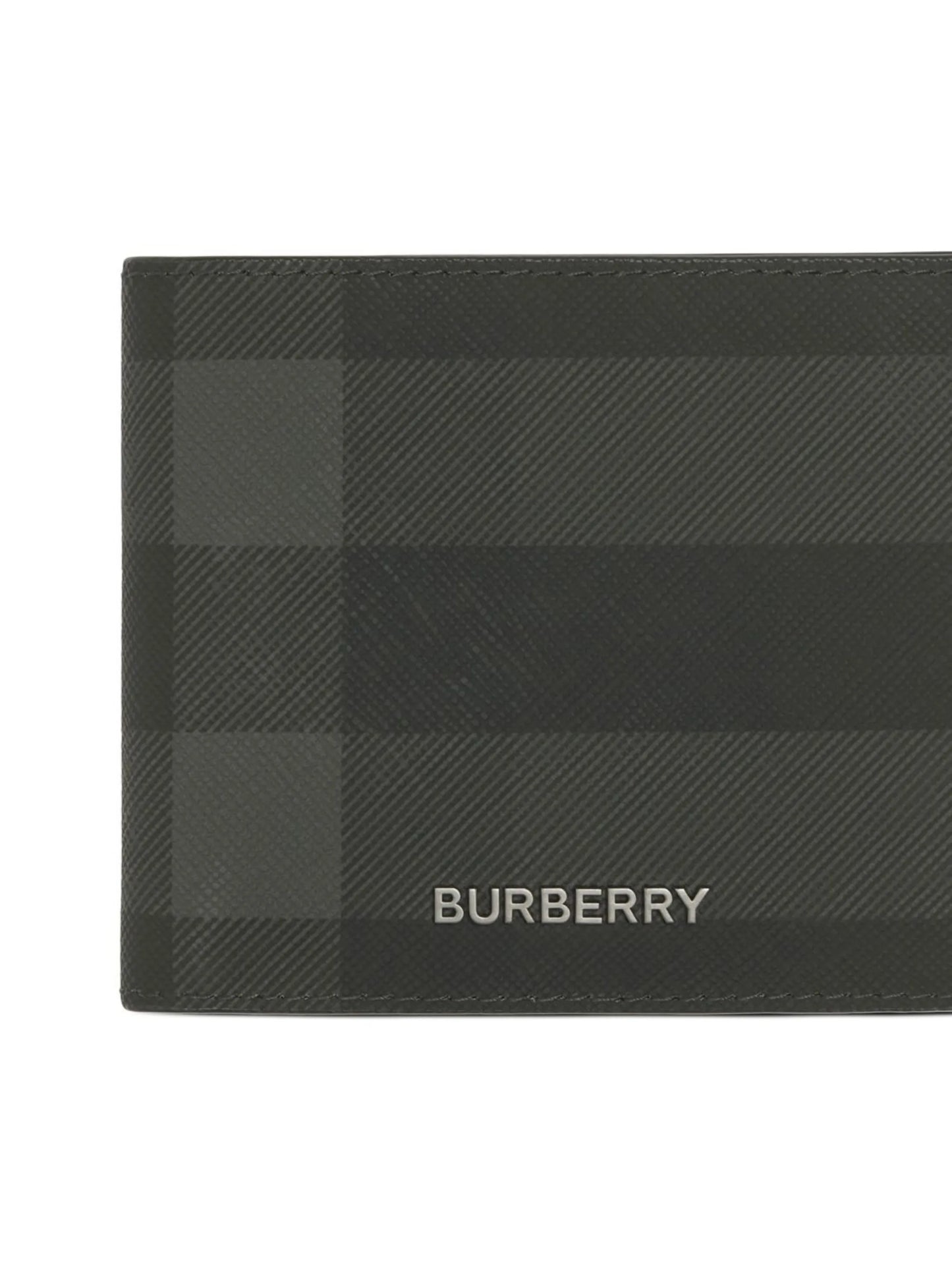 checked bifold wallet