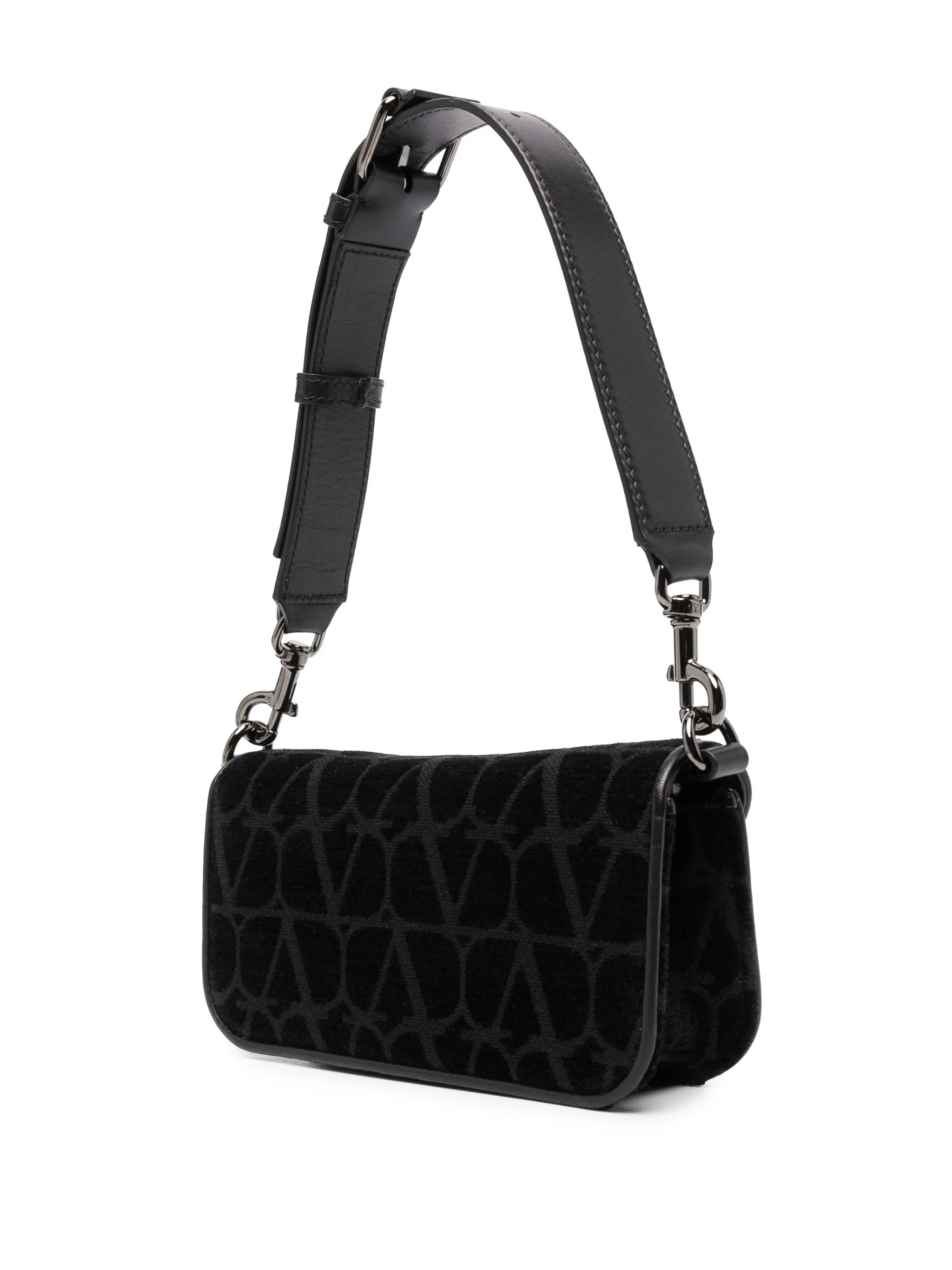 VLogo-monogram shoulder bag