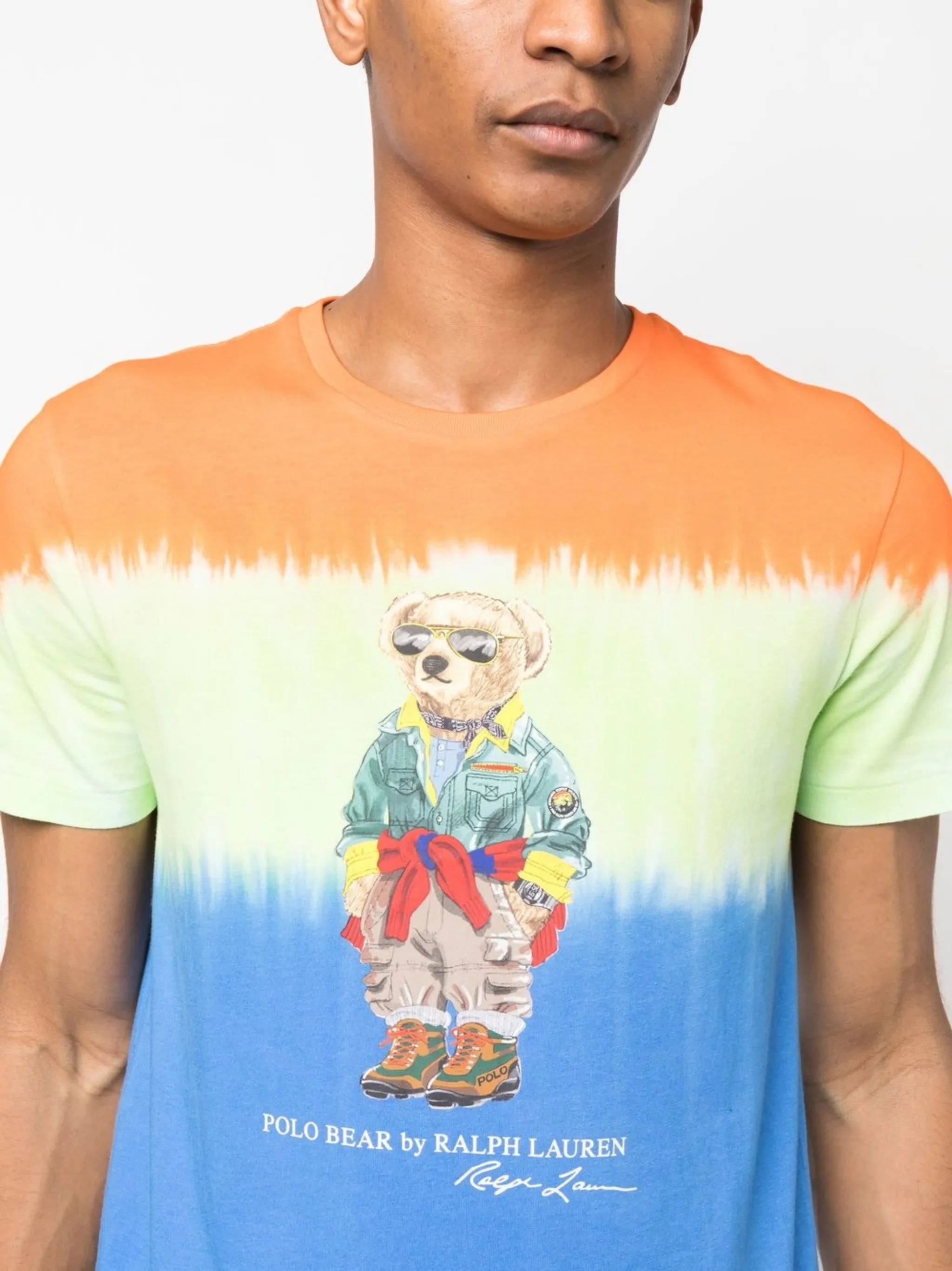 Polo Bear tie-dye T-shirt