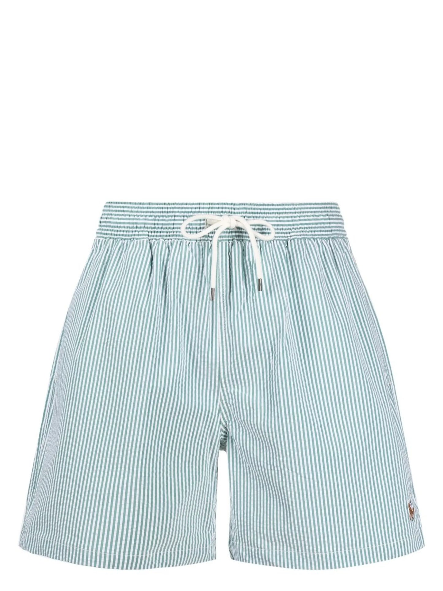 Traveler striped swim shorts