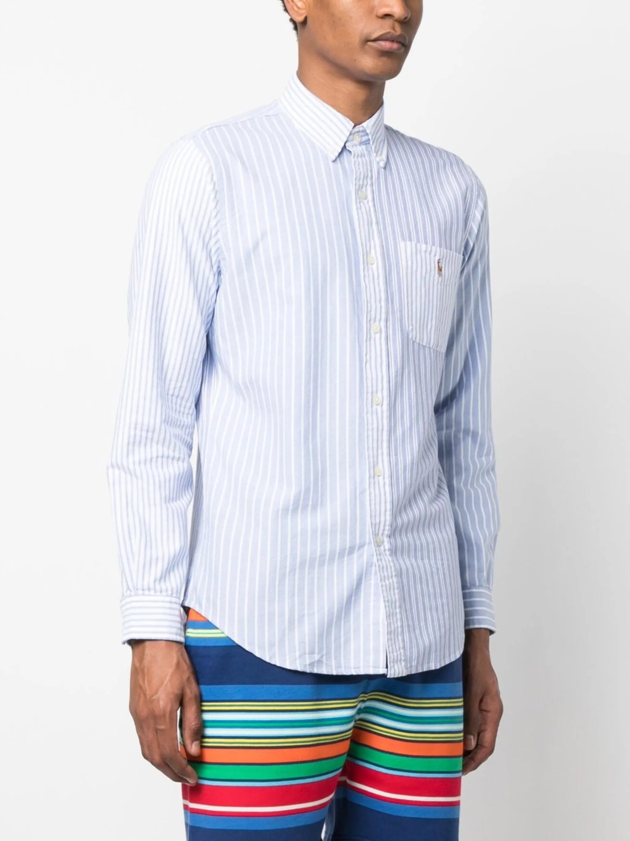 Polo Pony striped cotton shirt