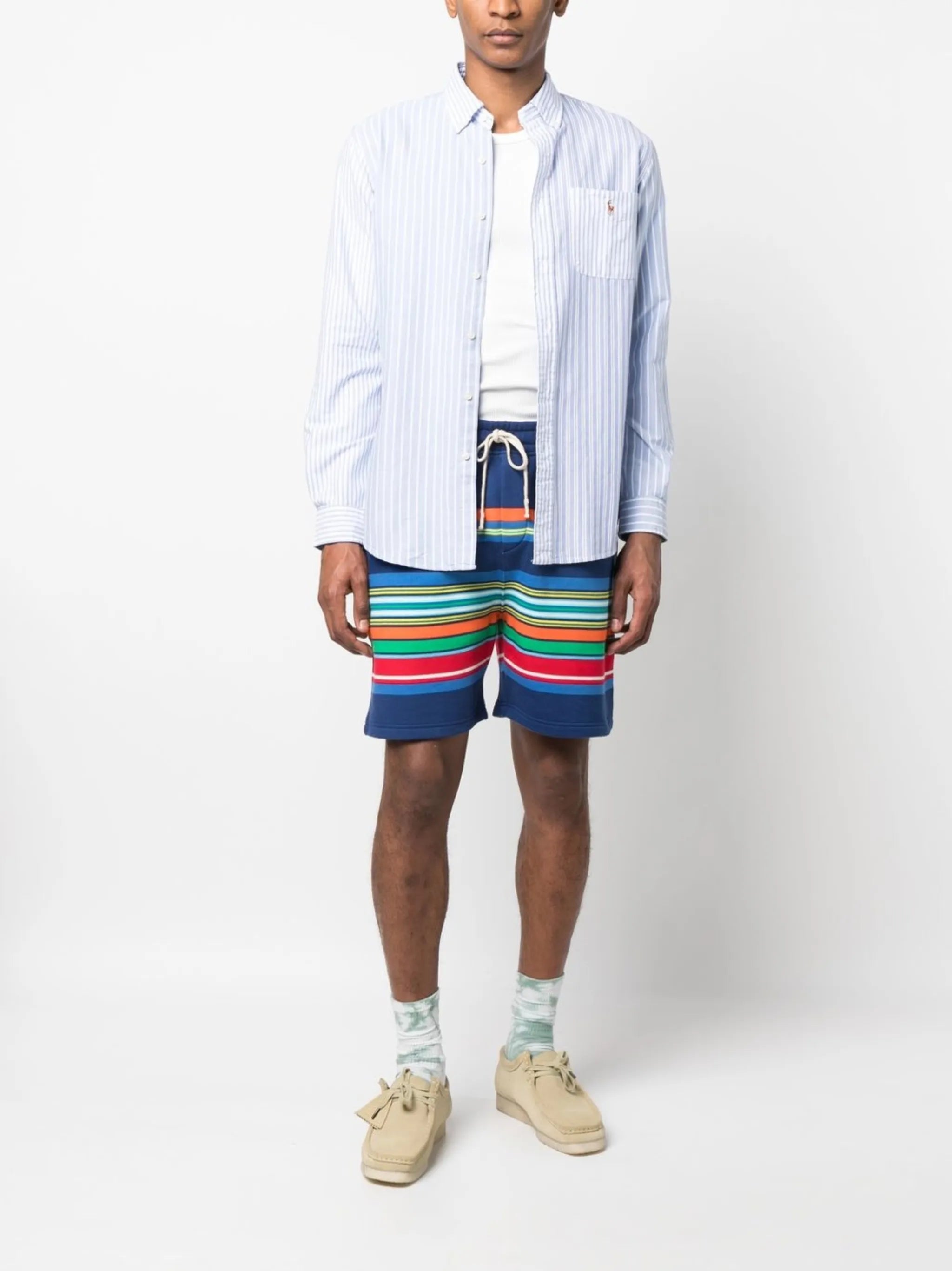 Polo Pony striped cotton shirt