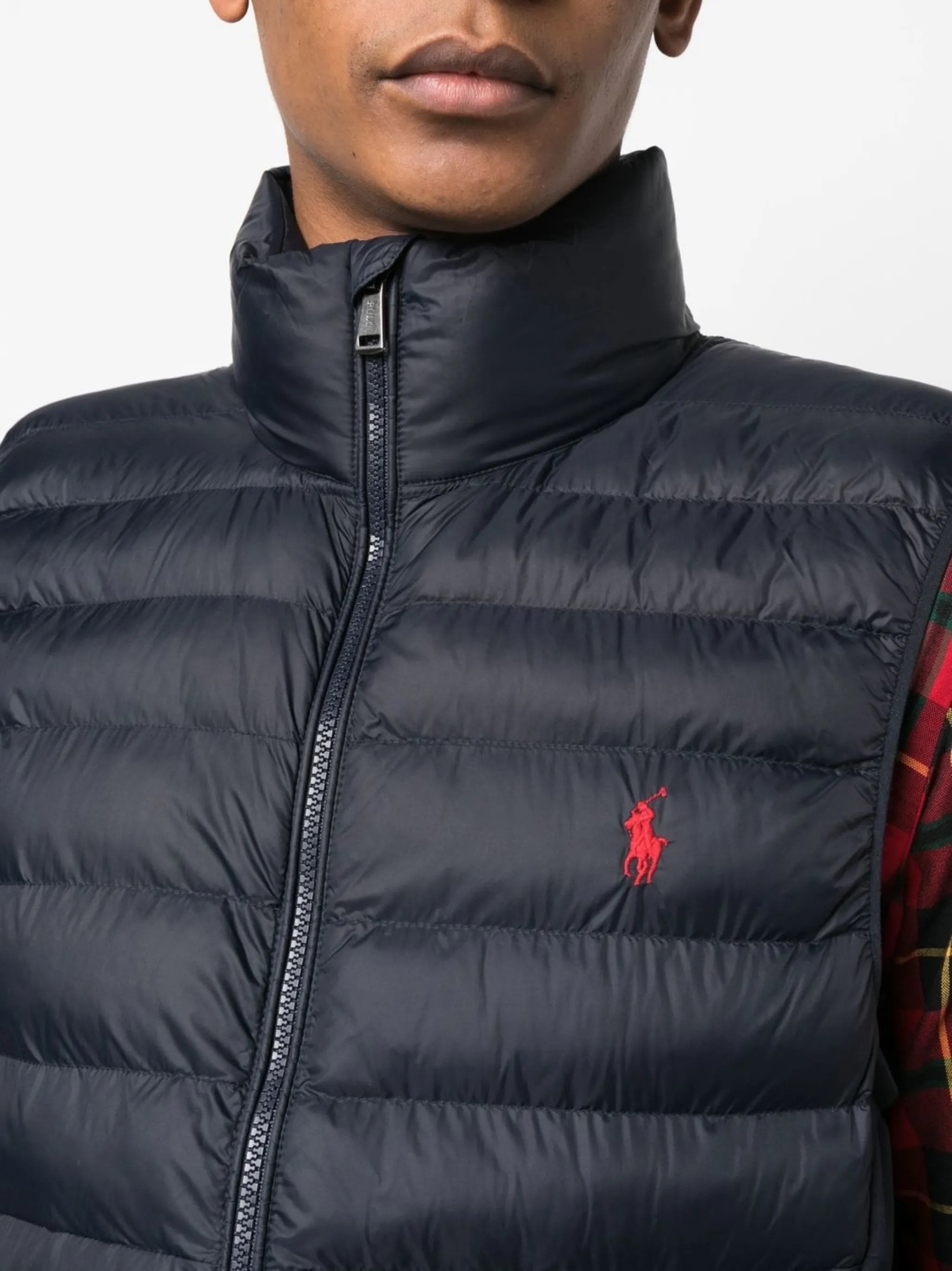 Terra padded zipped gilet