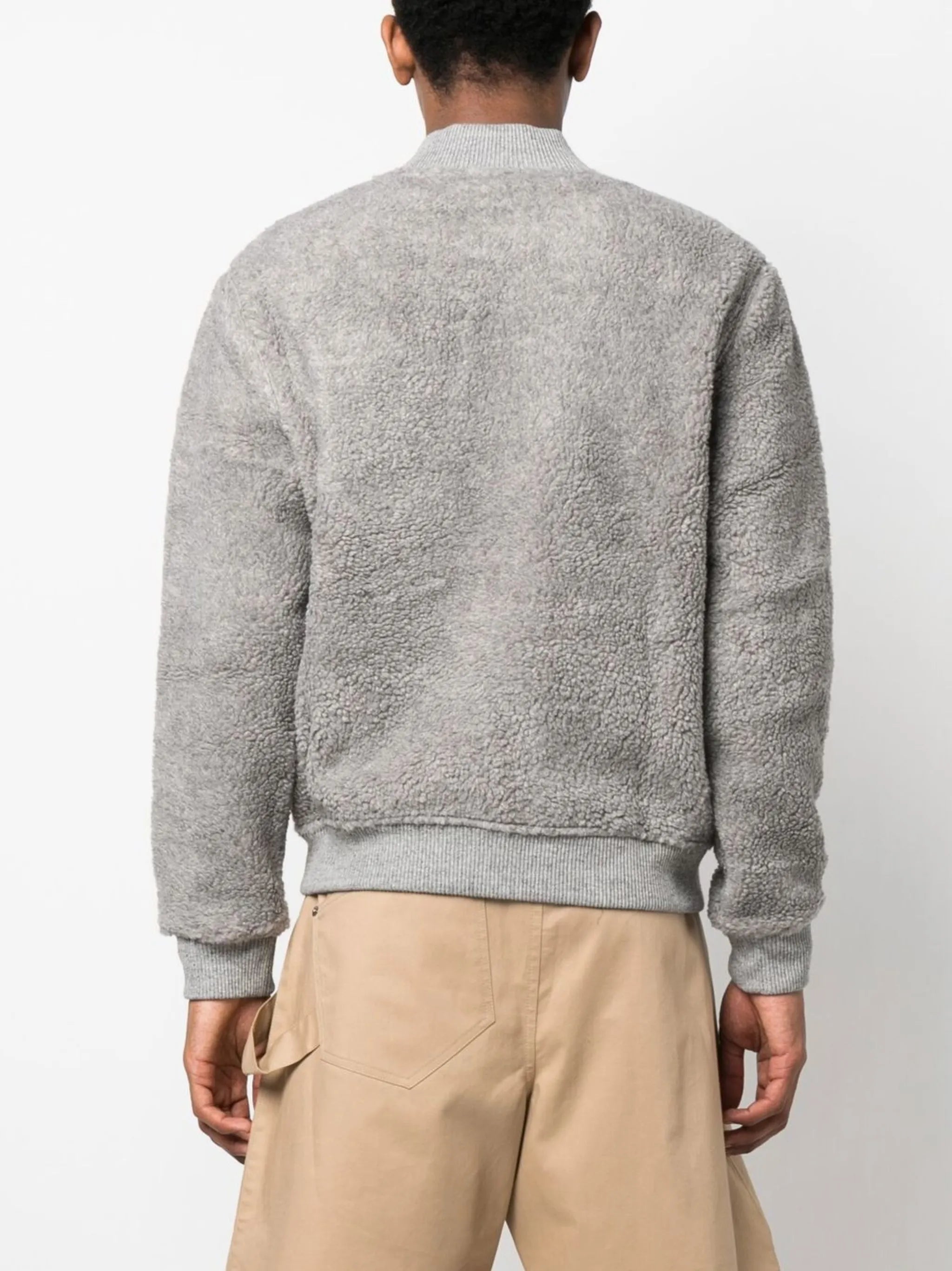 Polo Pony fleece bomber jacket