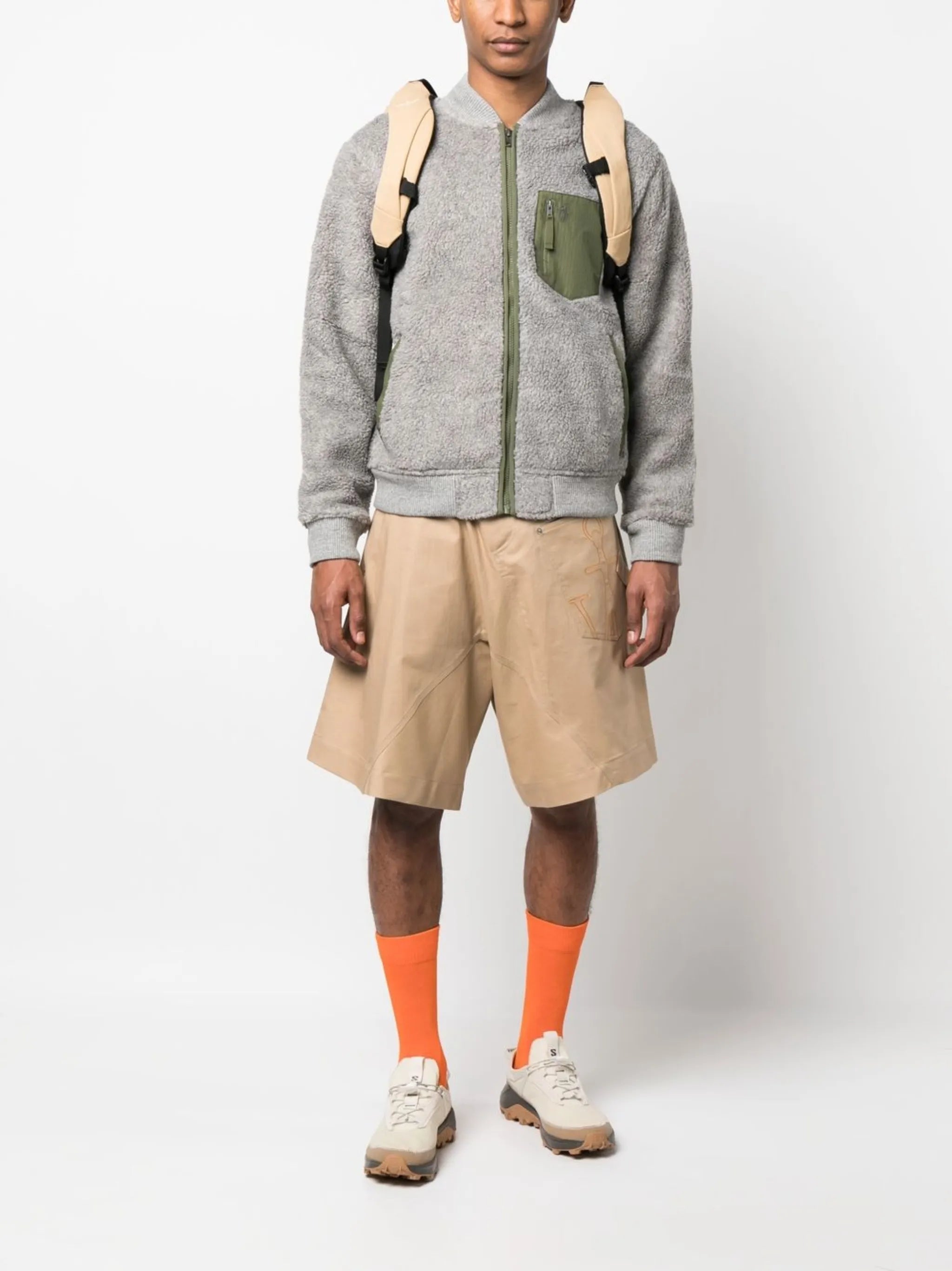 Polo Pony fleece bomber jacket