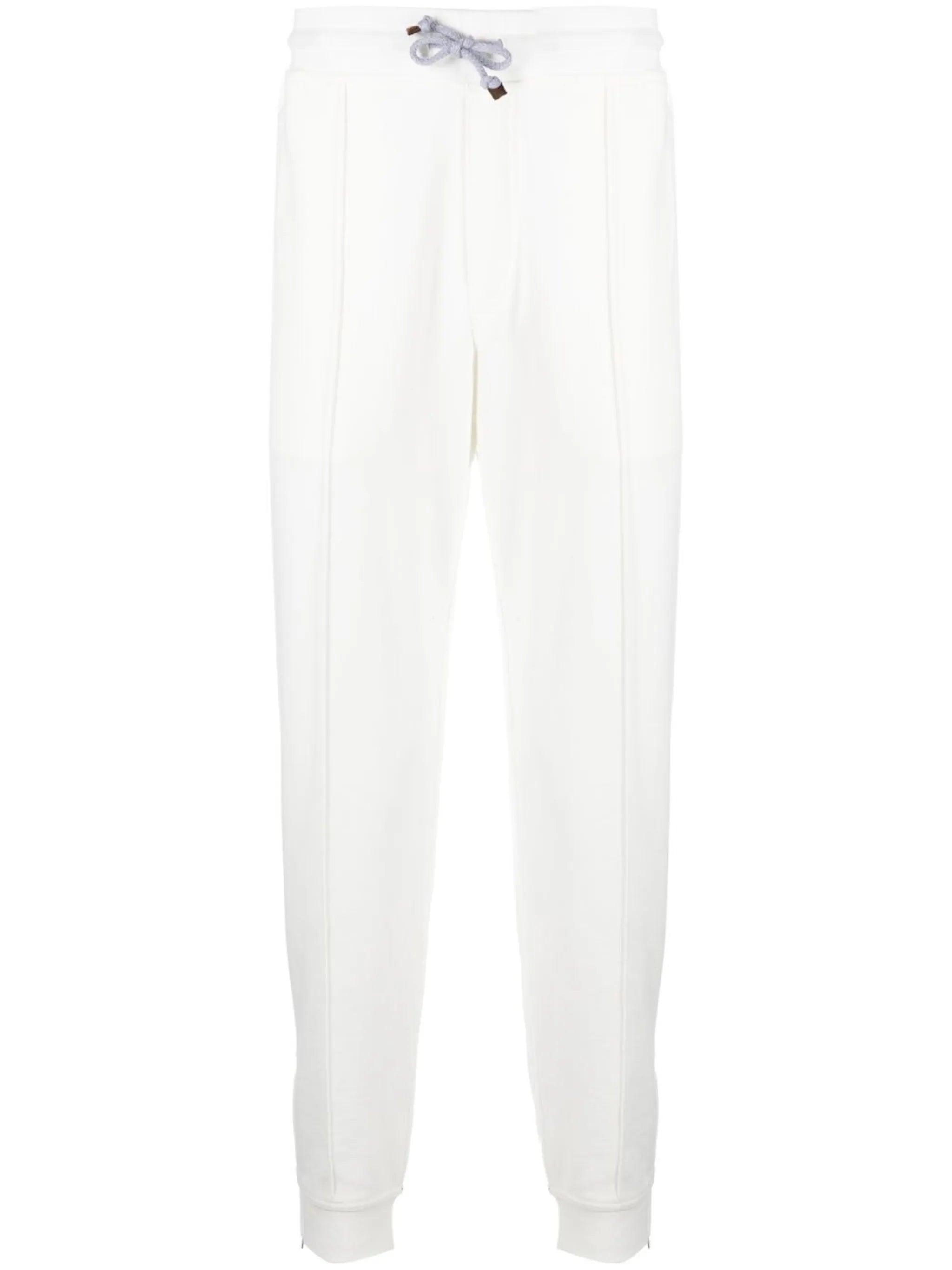 tapered cotton track pants