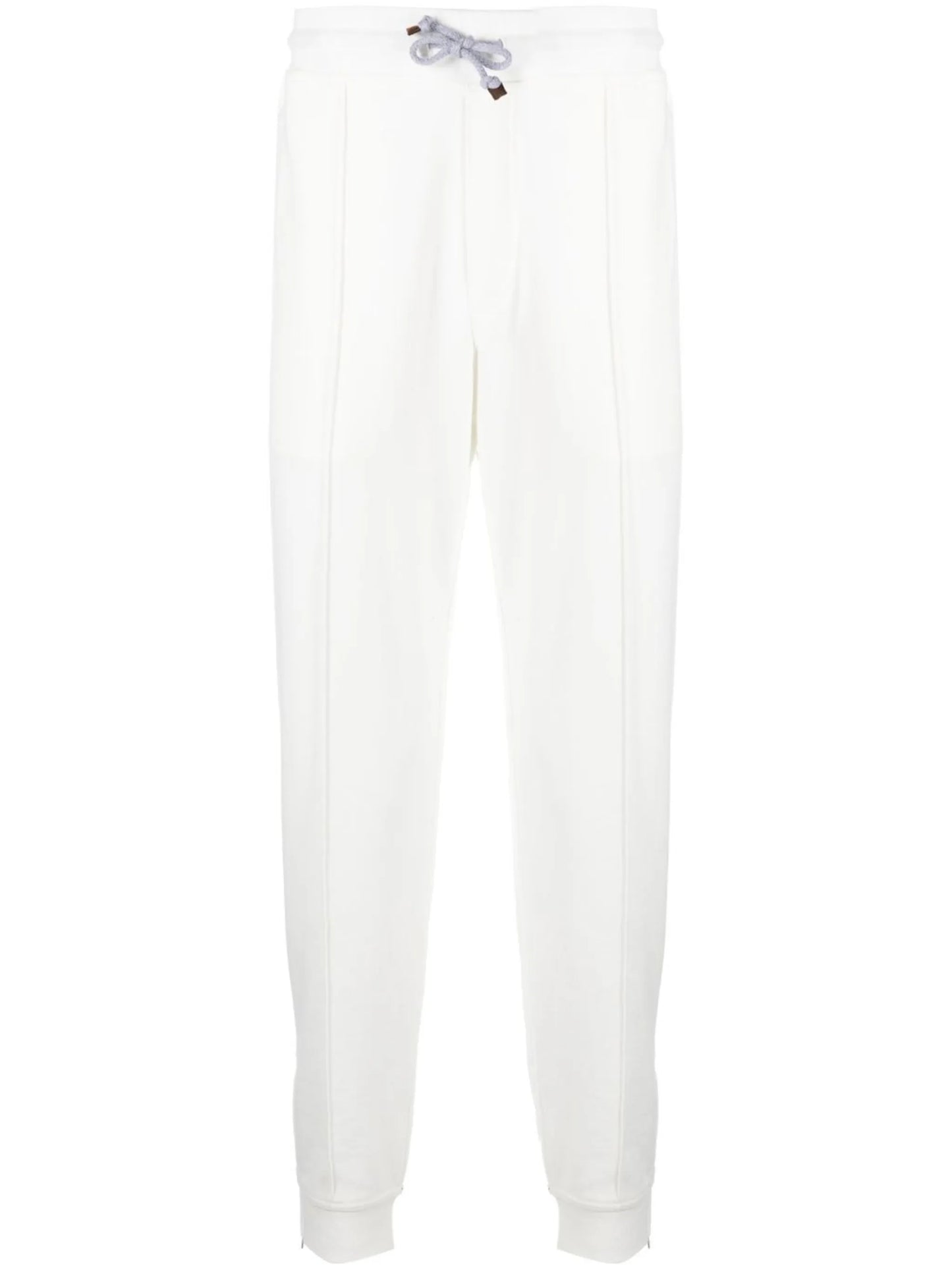 tapered cotton track pants
