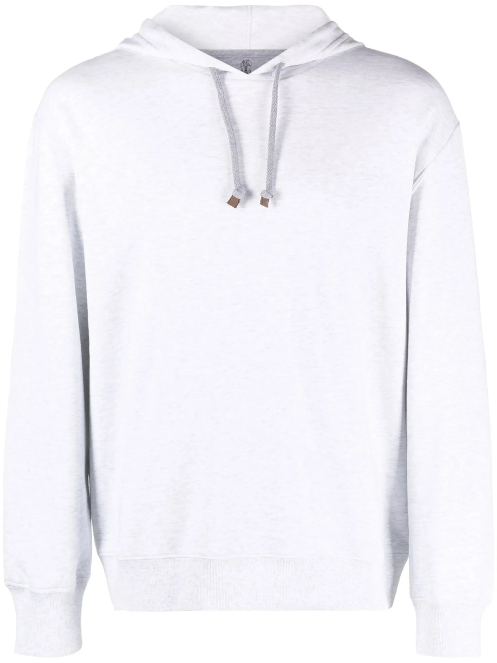 drawstring long-sleeve hoodie