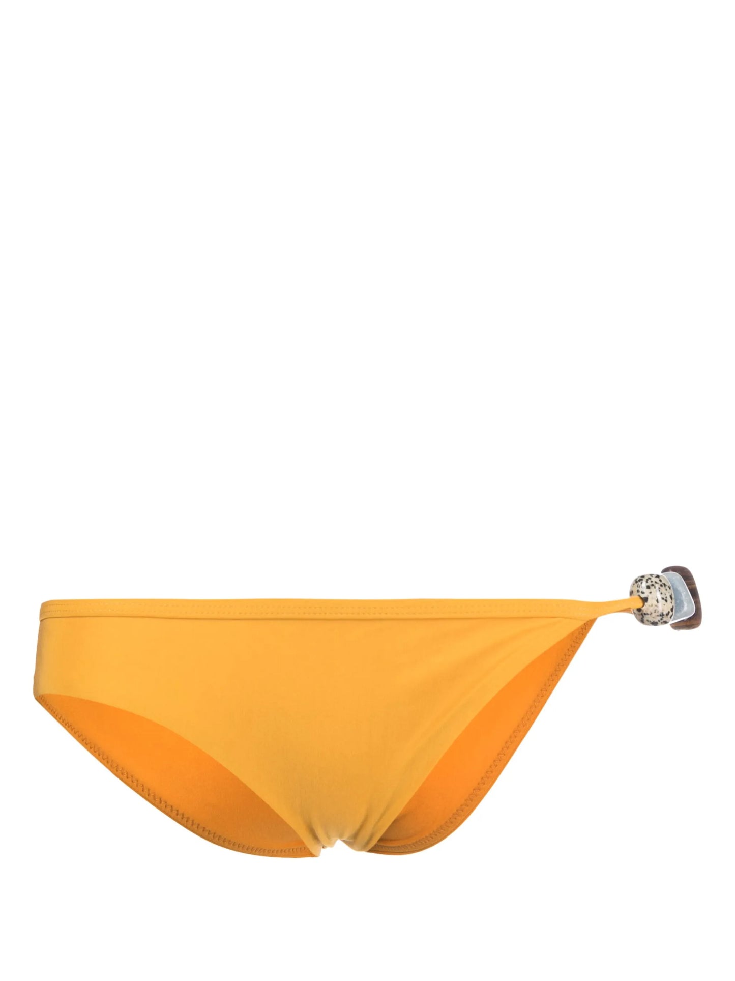 crystal-strap low-rise bikini bottoms