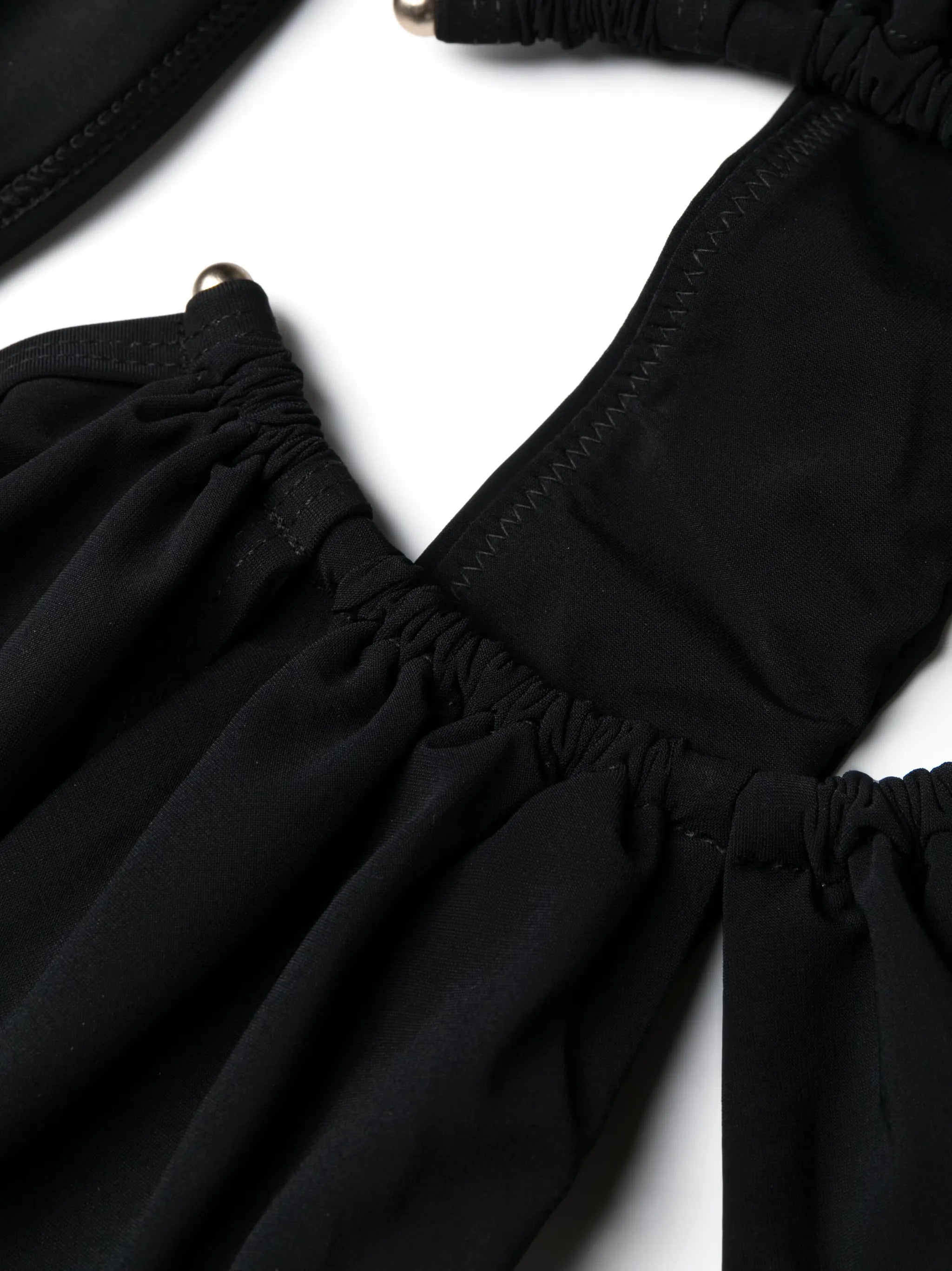 Odessa ruched long-sleeve swimsuit