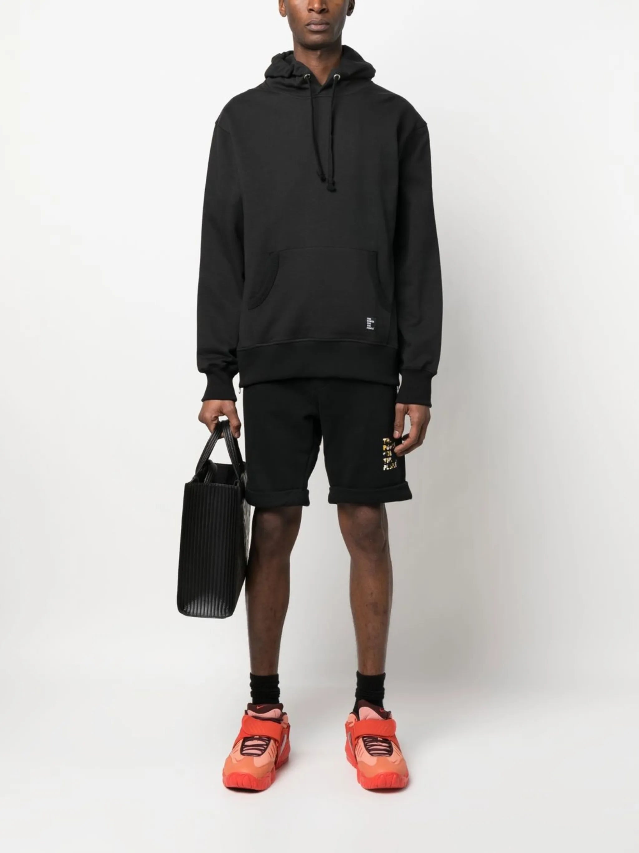 Tommie logo-print jersey-fleece shorts