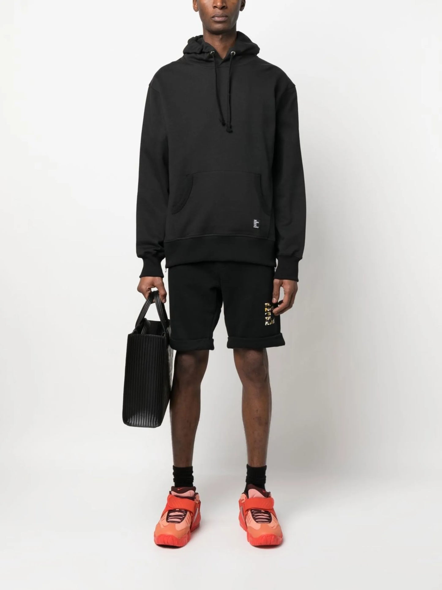 Tommie logo-print jersey-fleece shorts