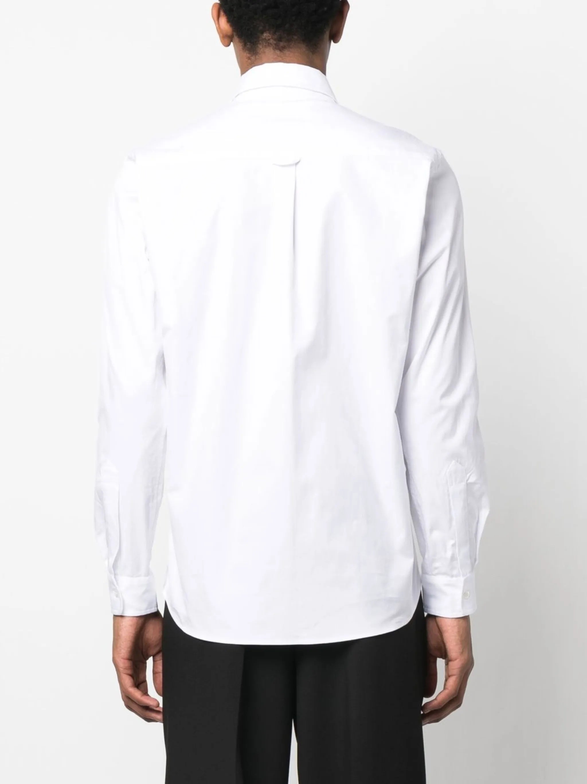logo-patch shirt