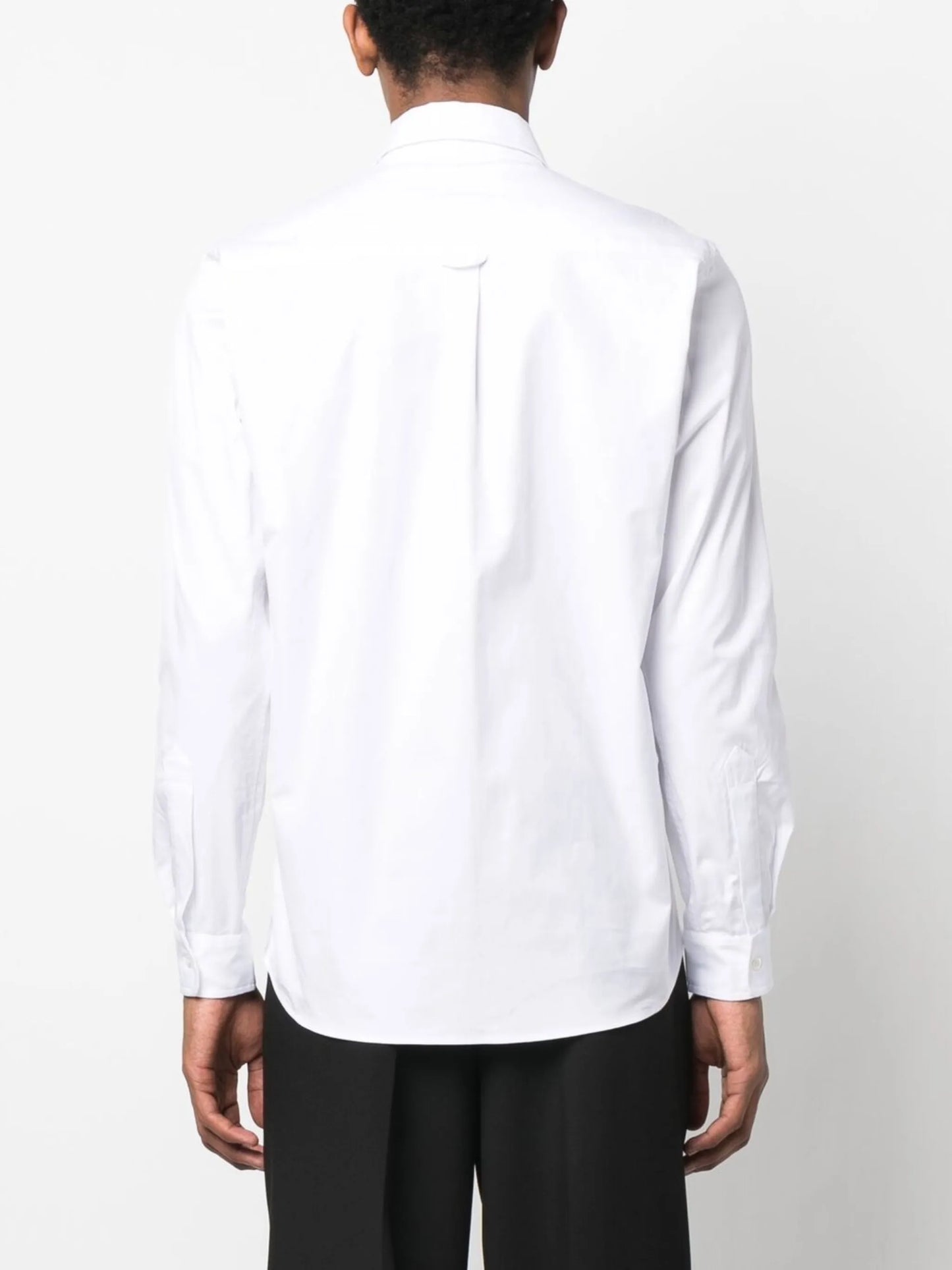 logo-patch shirt