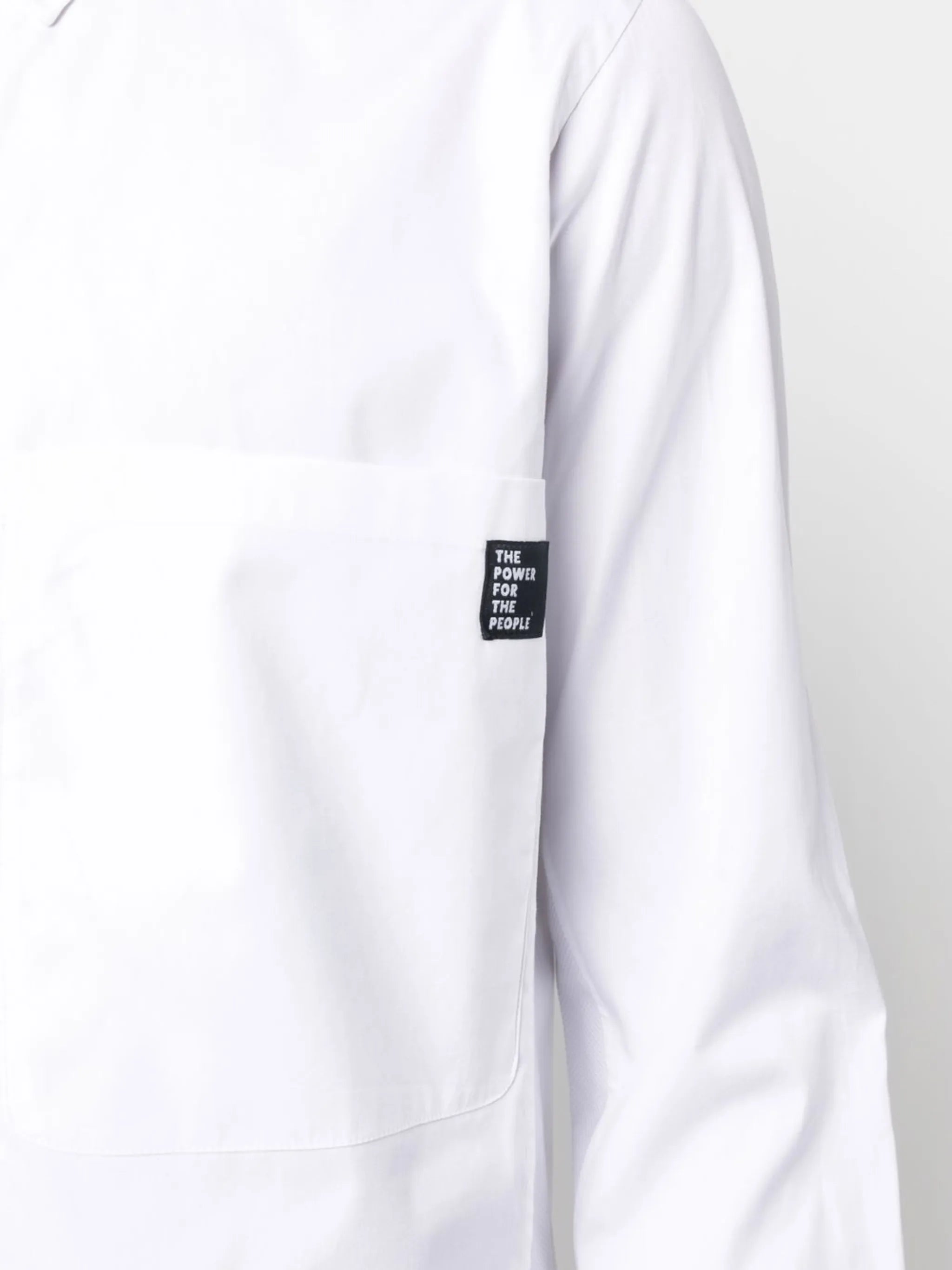 logo-patch shirt