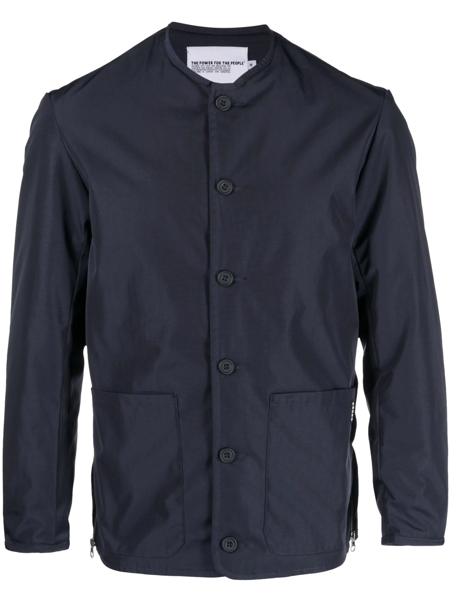 side-zips shirt jacket