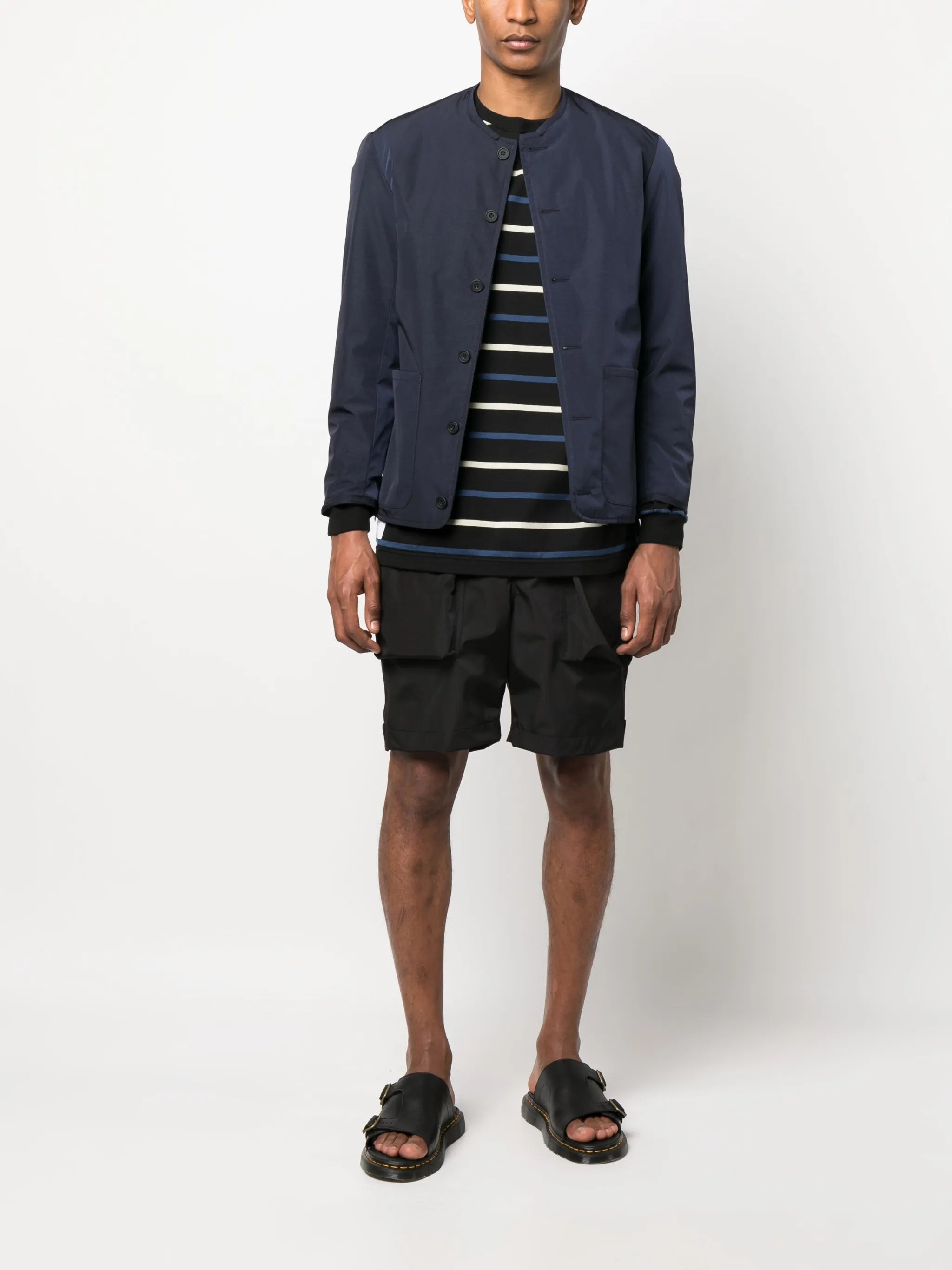 side-zips shirt jacket