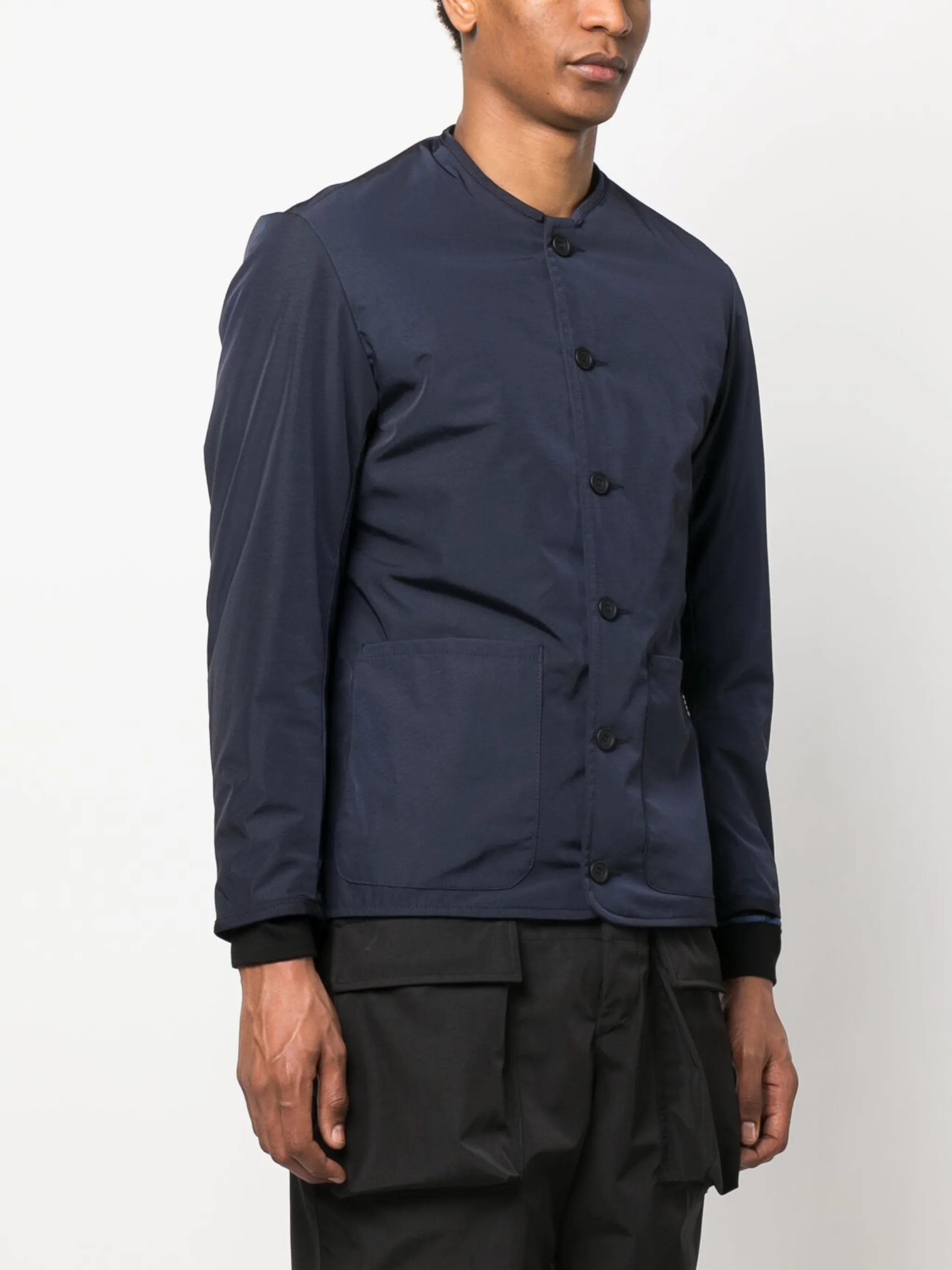 side-zips shirt jacket