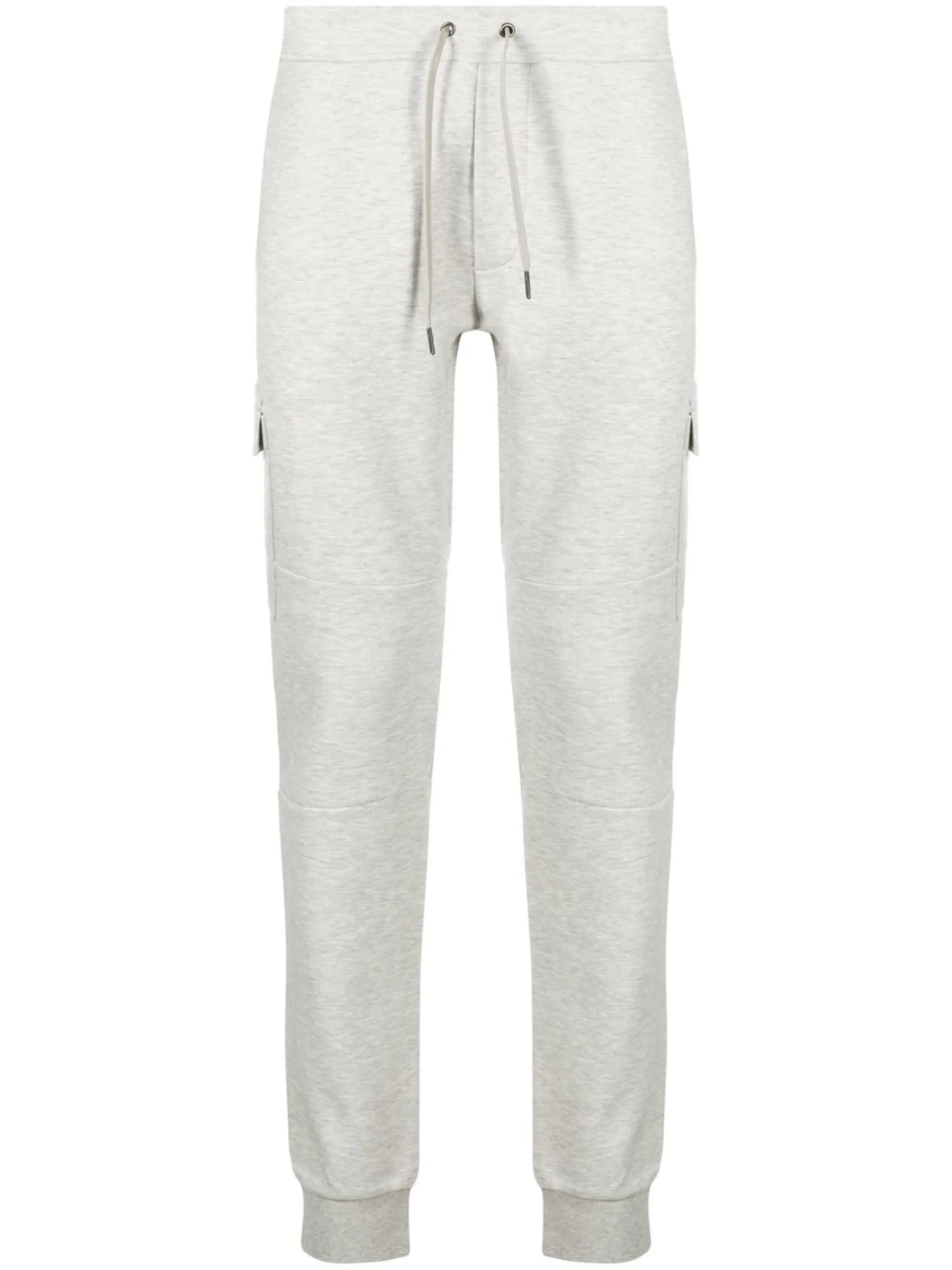 cotton-blend cargo track pants