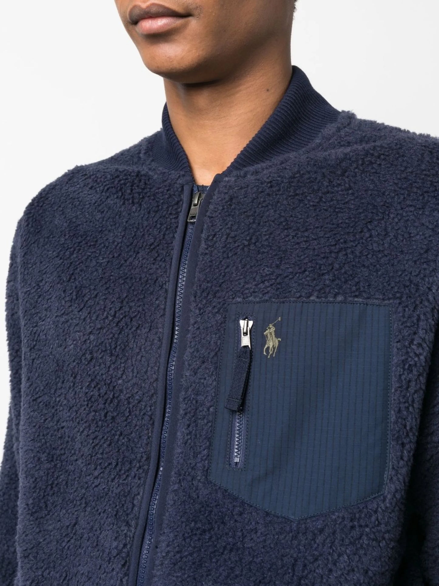 fleece bomber jacket