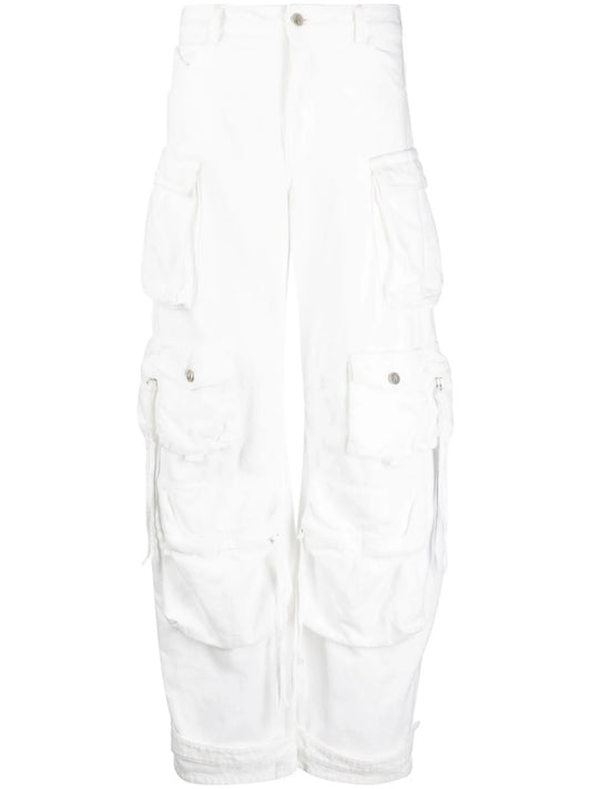 cotton cargo trousers