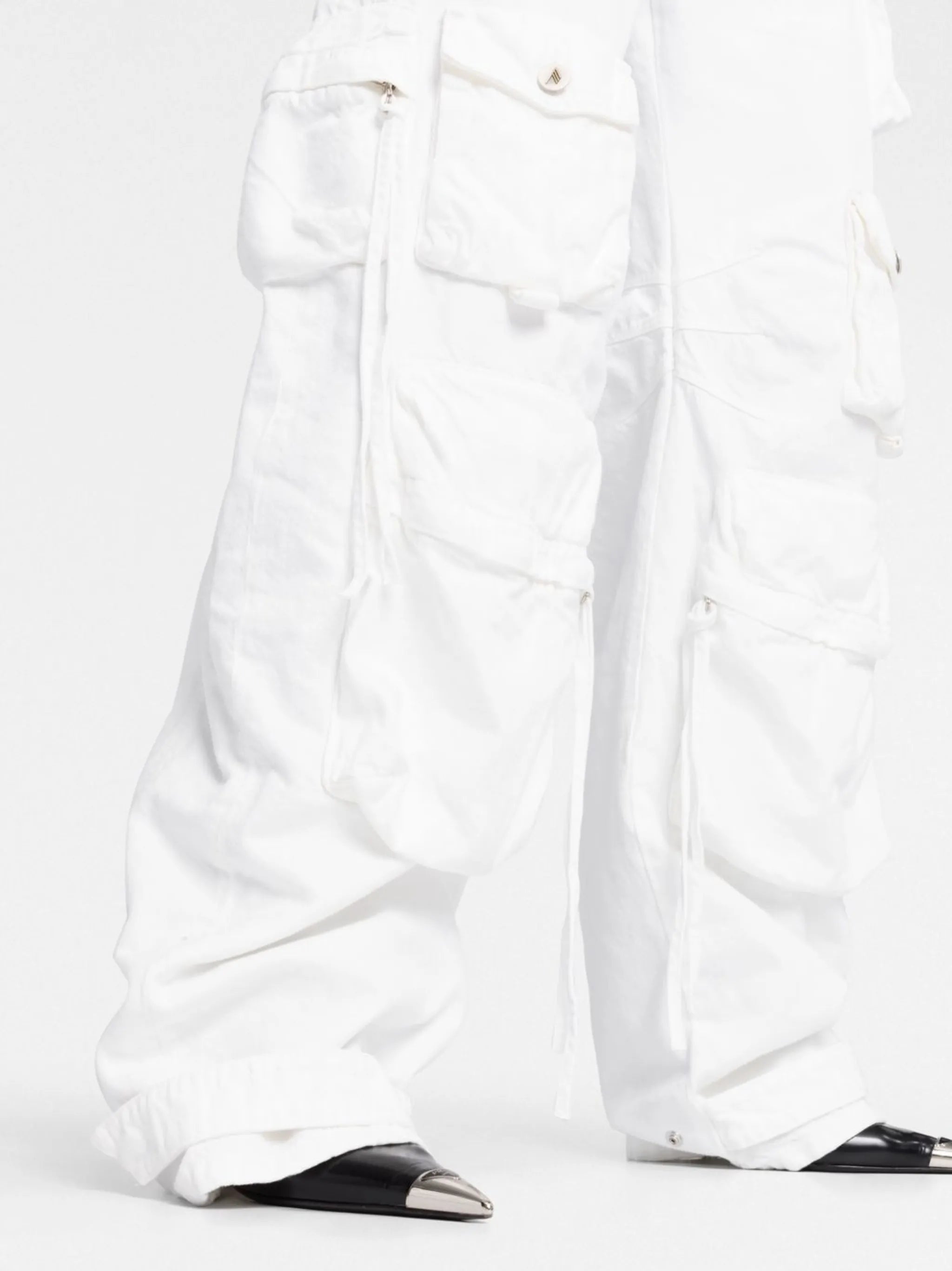 cotton cargo trousers