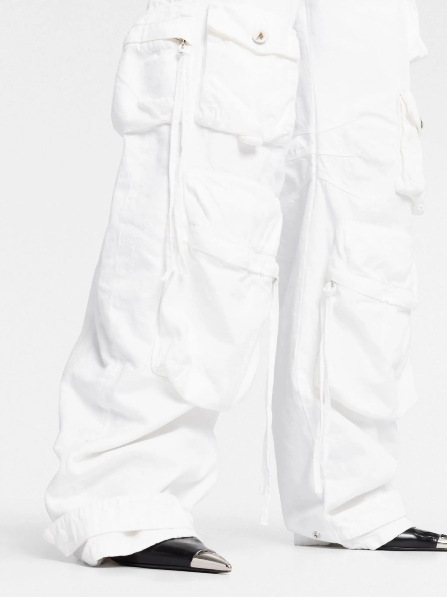 cotton cargo trousers