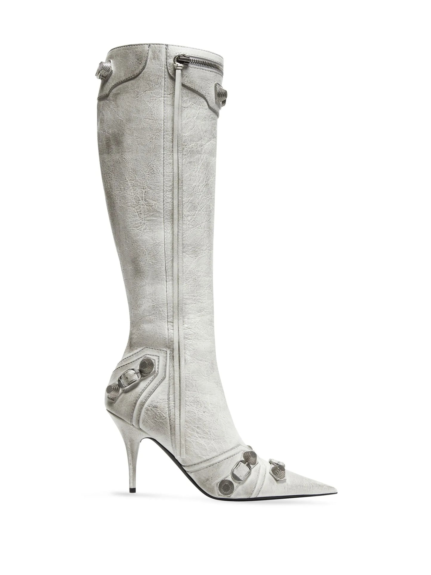 Cagole point-toe boots
