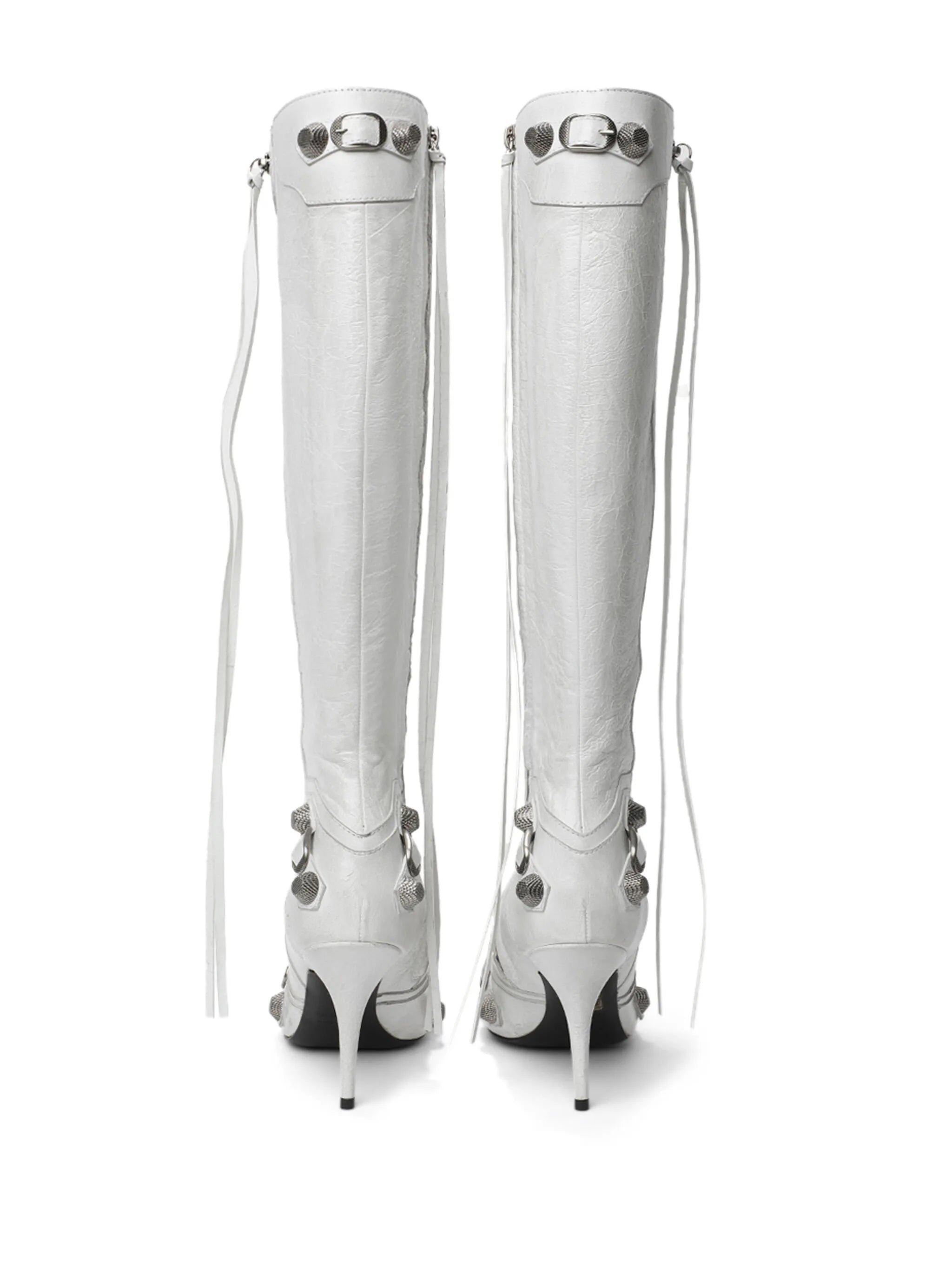 Cagole point-toe boots