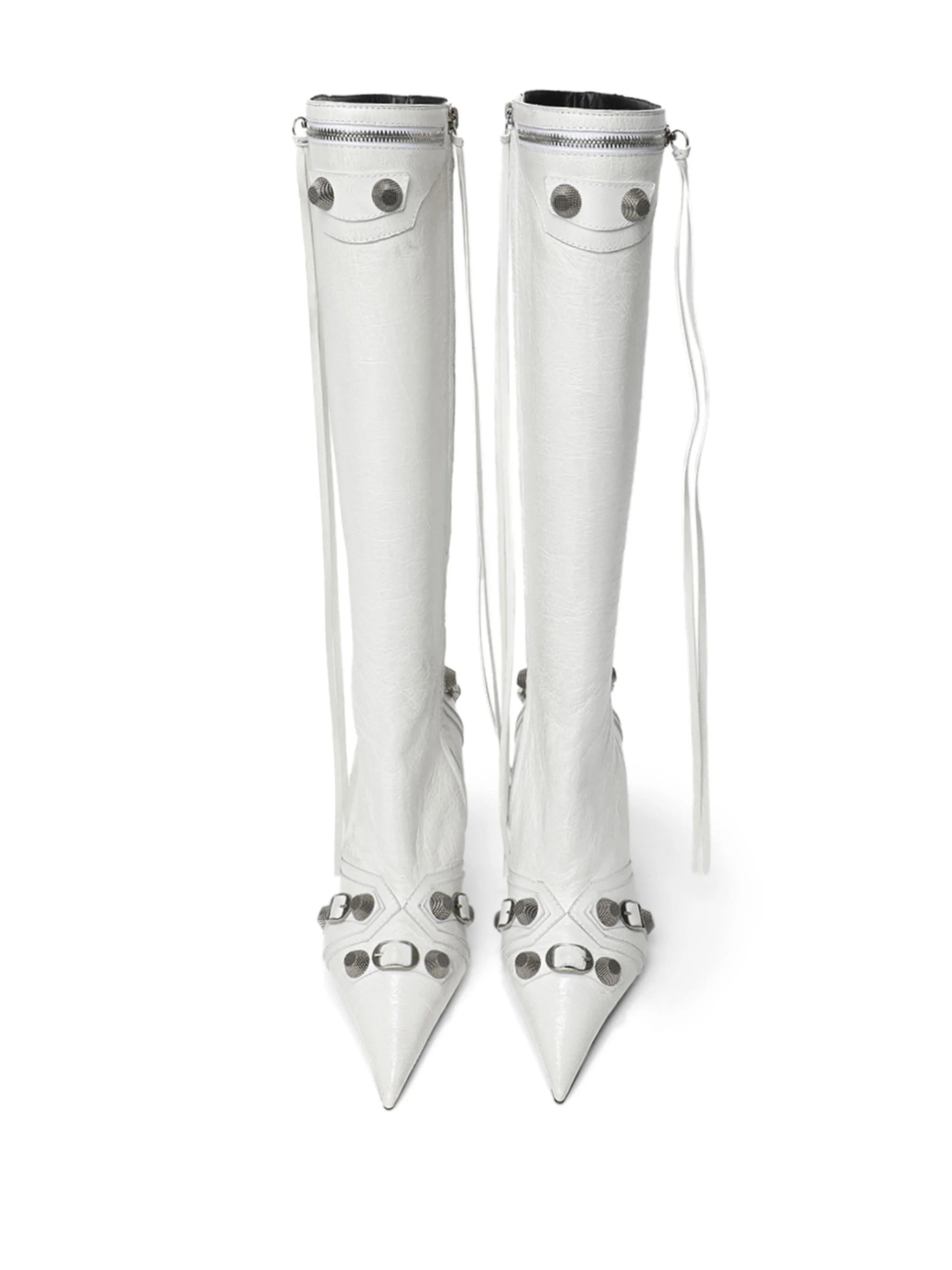 Cagole point-toe boots