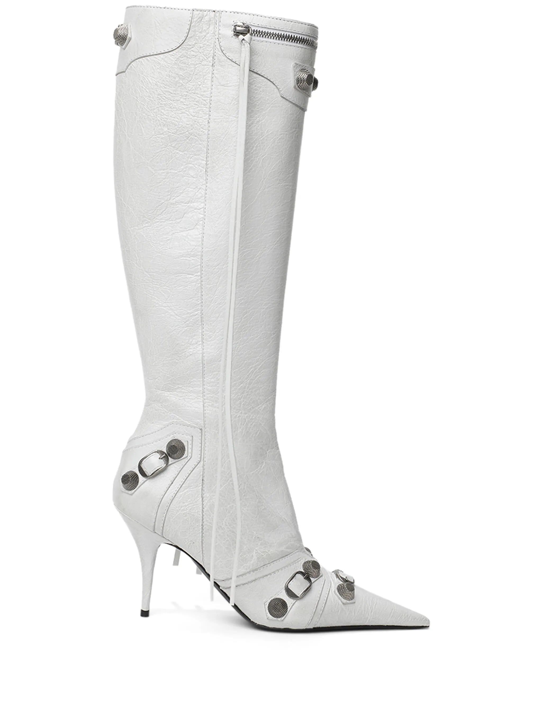 Cagole point-toe boots