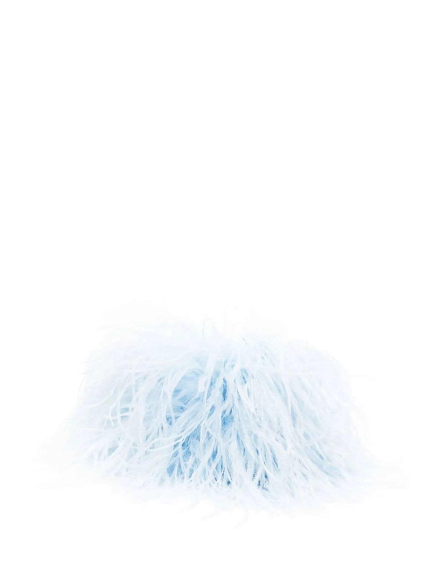 Greta feather shoulder bag