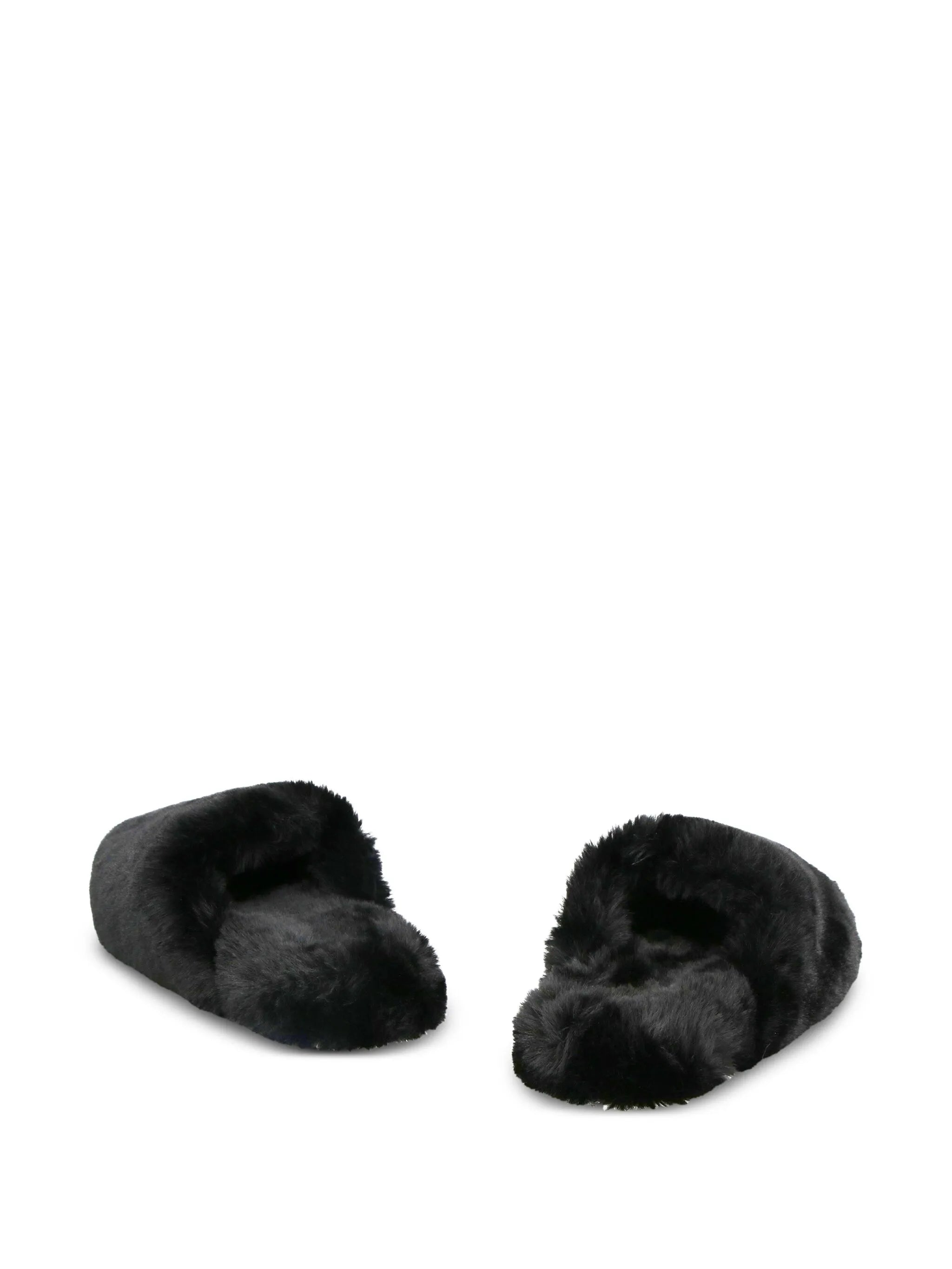 Teddy faux-shearling slippers