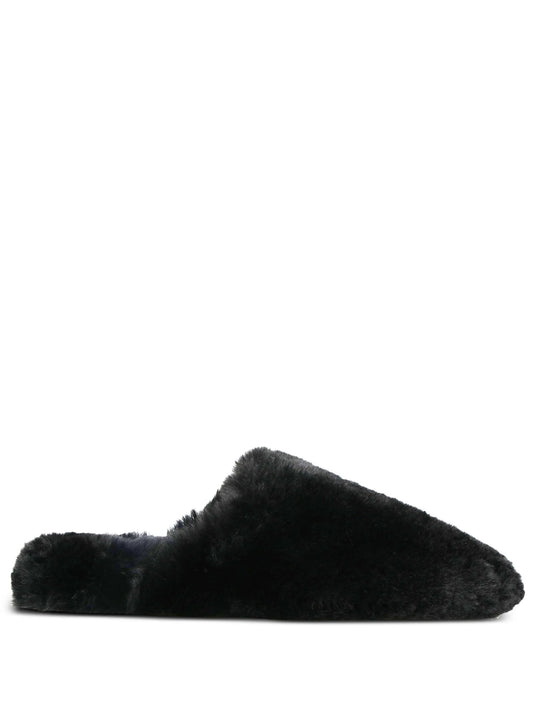 Teddy faux-shearling slippers