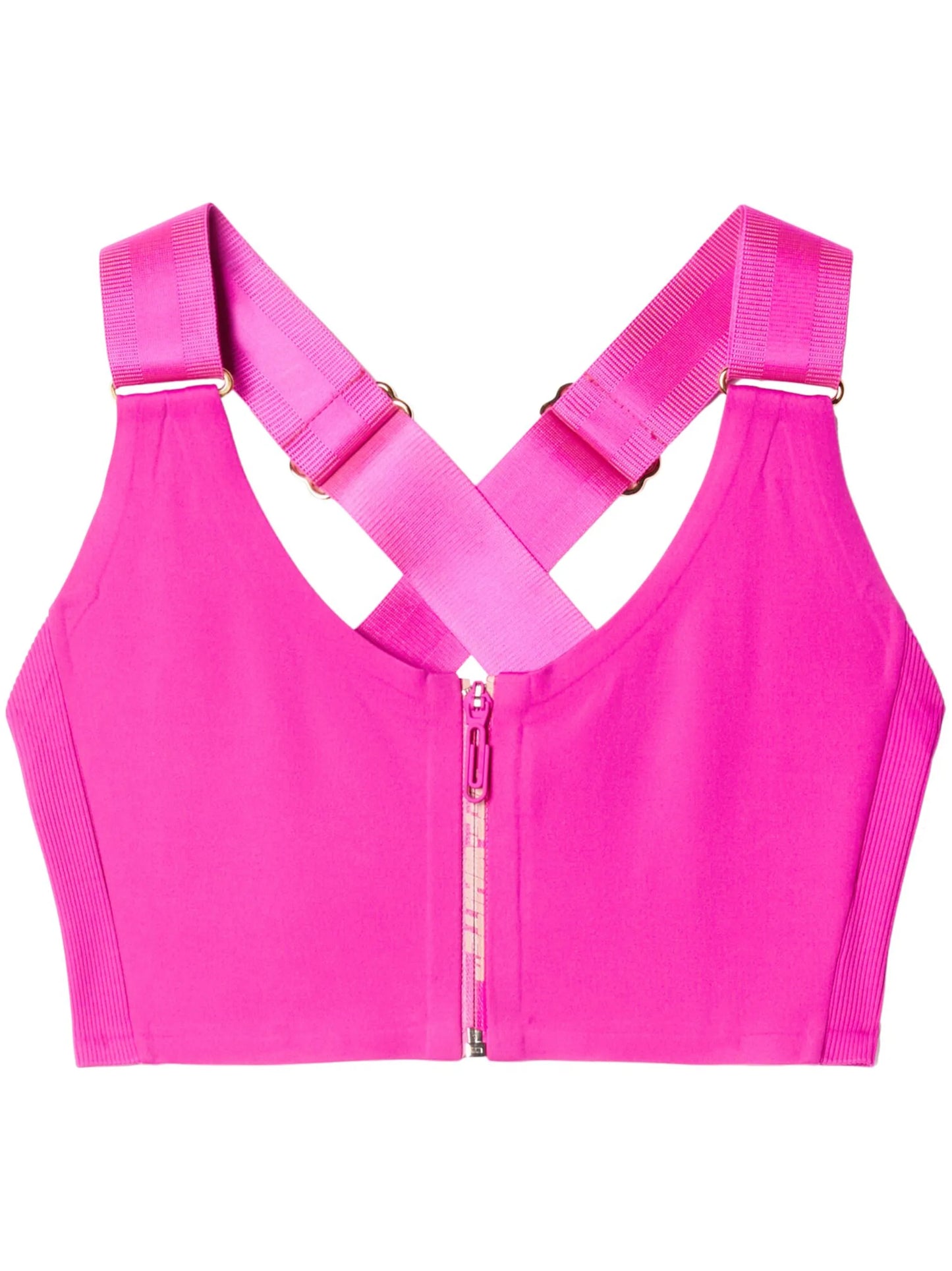 zip-logo sports bra