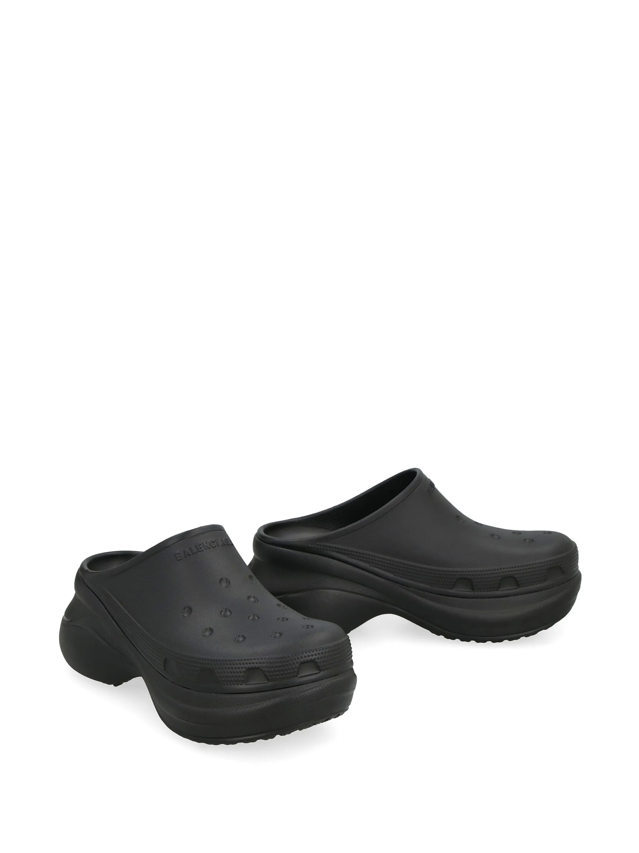 x Crocs logo-embossed mules